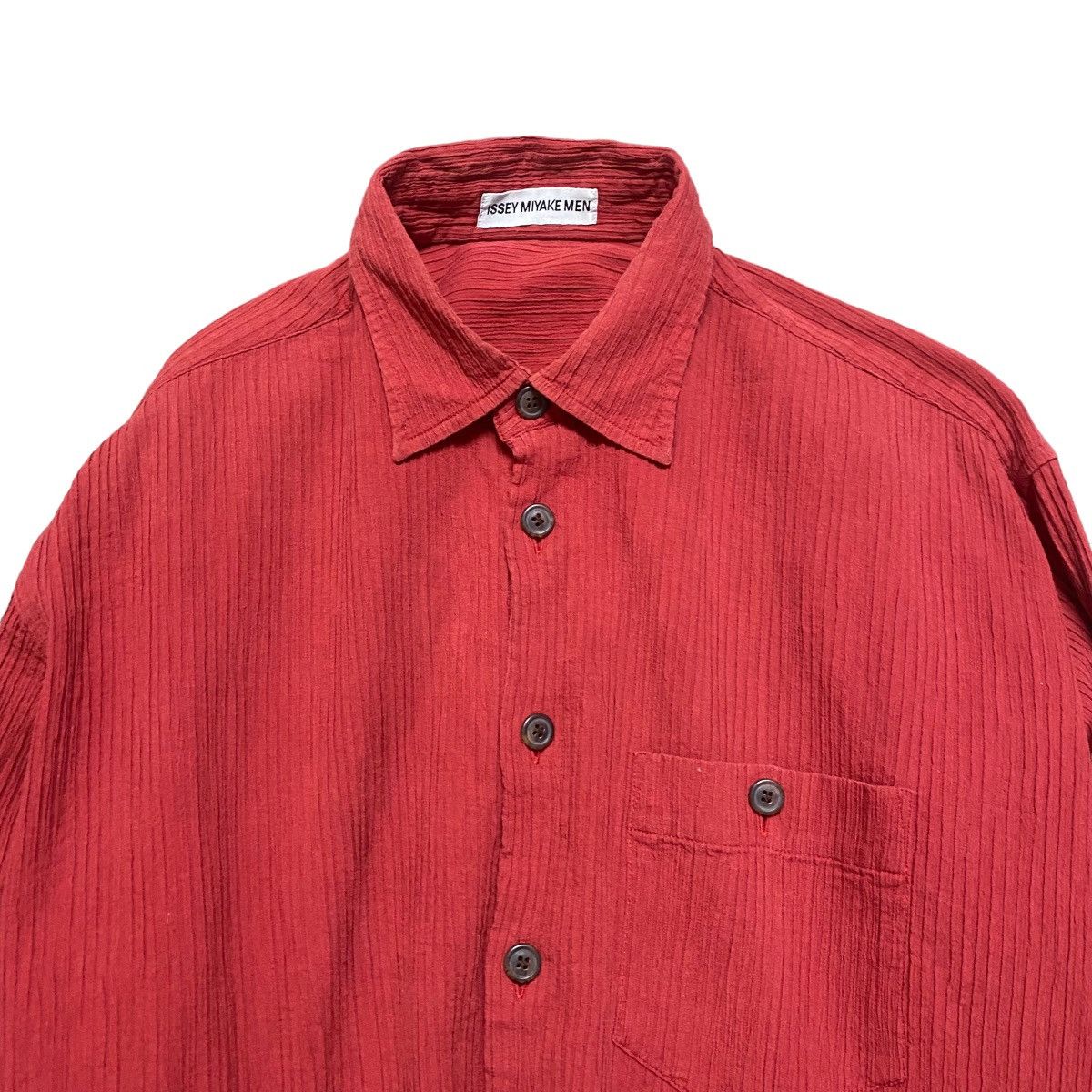 Issey Miyake Issey Miyake Men Pleated Shirt Oversized Size US M / EU 48-50 / 2 - 2 Thumbnail
