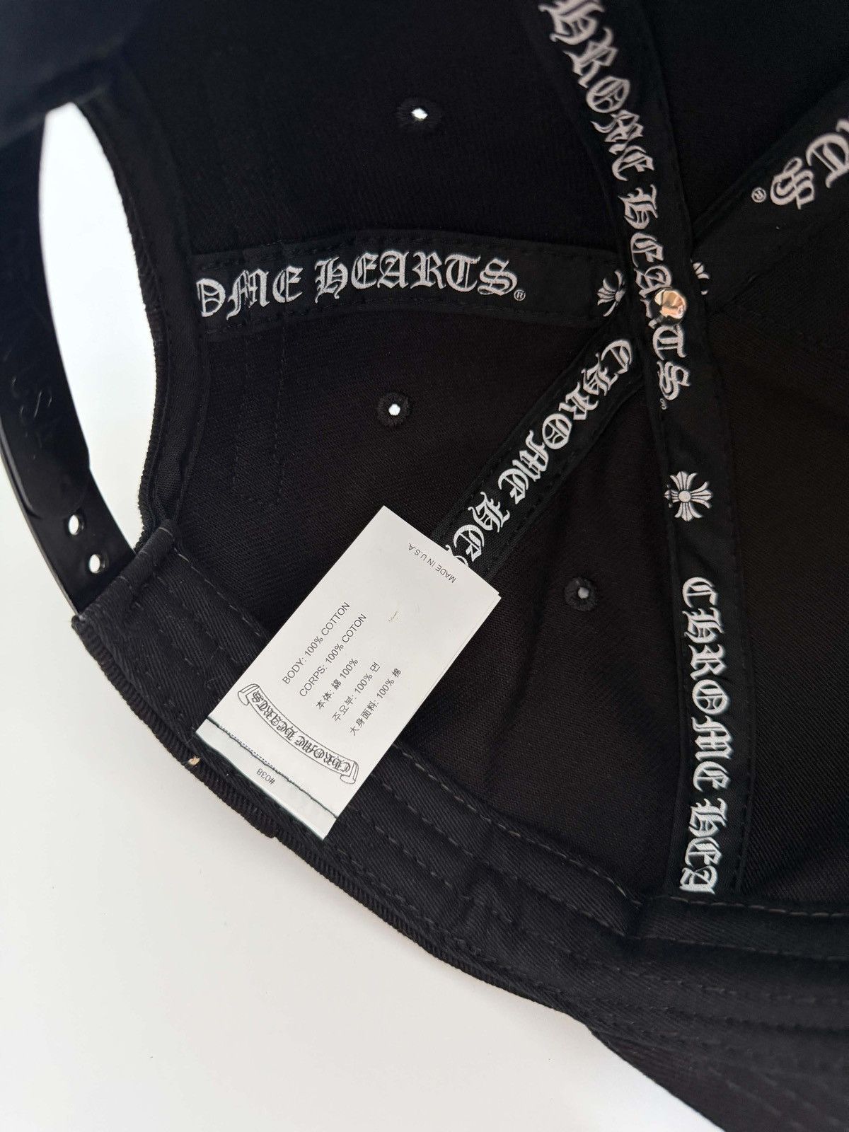 Chrome Hearts Chrome Hearts trucker cap Size ONE SIZE - 4 Thumbnail