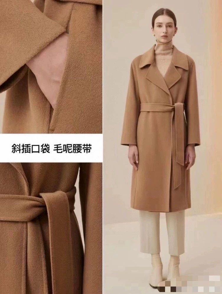 Max Mara Max Mara Camel Cashmere Long Coat Size S / US 4 / IT 40 - 5 Thumbnail
