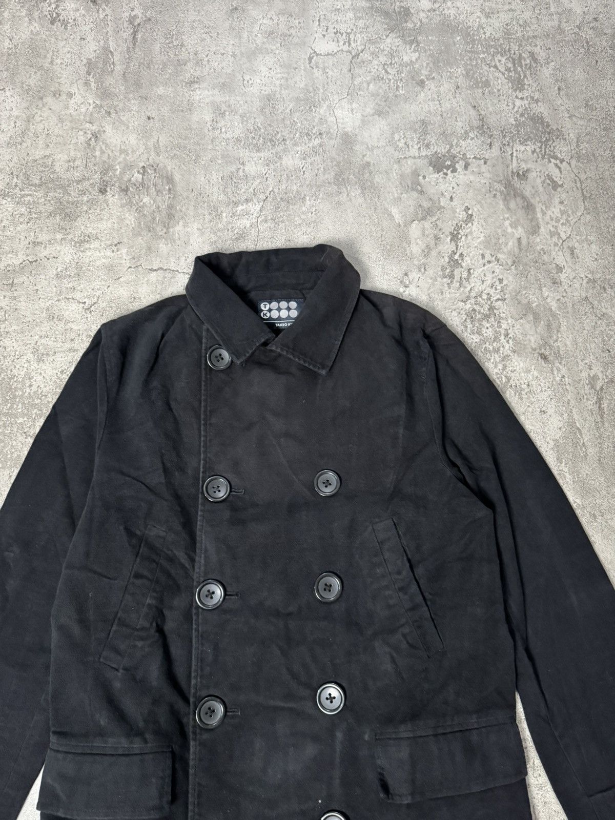 Takeo Kikuchi TAKEO KIKUCHI DOUBLE BREASTED PEACOAT VINTAGE Size US M / EU 48-50 / 2 - 2 Thumbnail