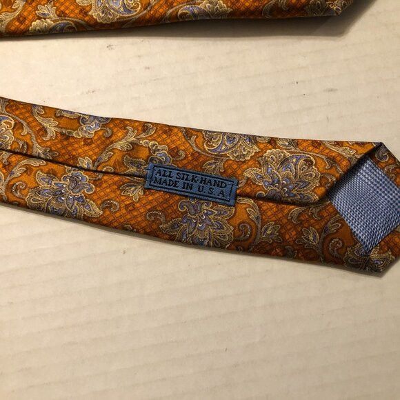 Other JZ Richards men's new silk tie 3 1/4" X 58 1/4" Size ONE SIZE - 7 Thumbnail