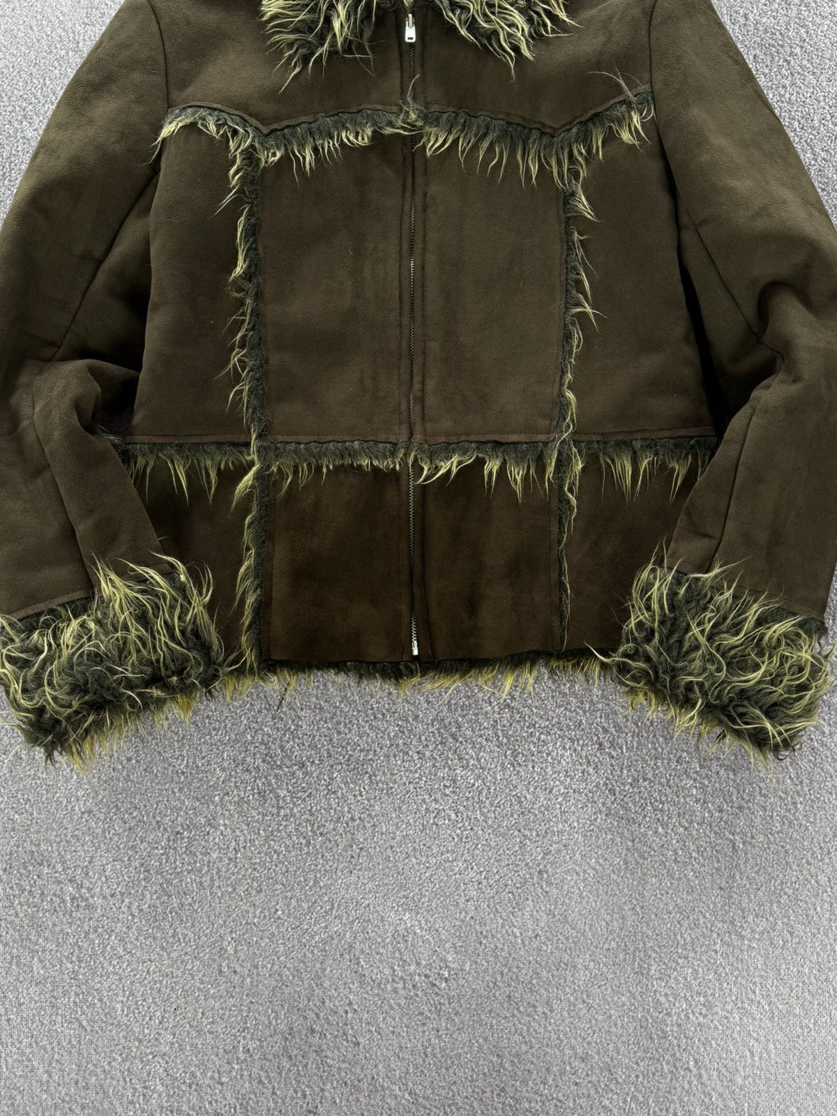 If Six Was Nine Y2K If Six Was Nine Style Glamour Faux Fur Jacket Size L / US 10 / IT 46 - 3 Thumbnail