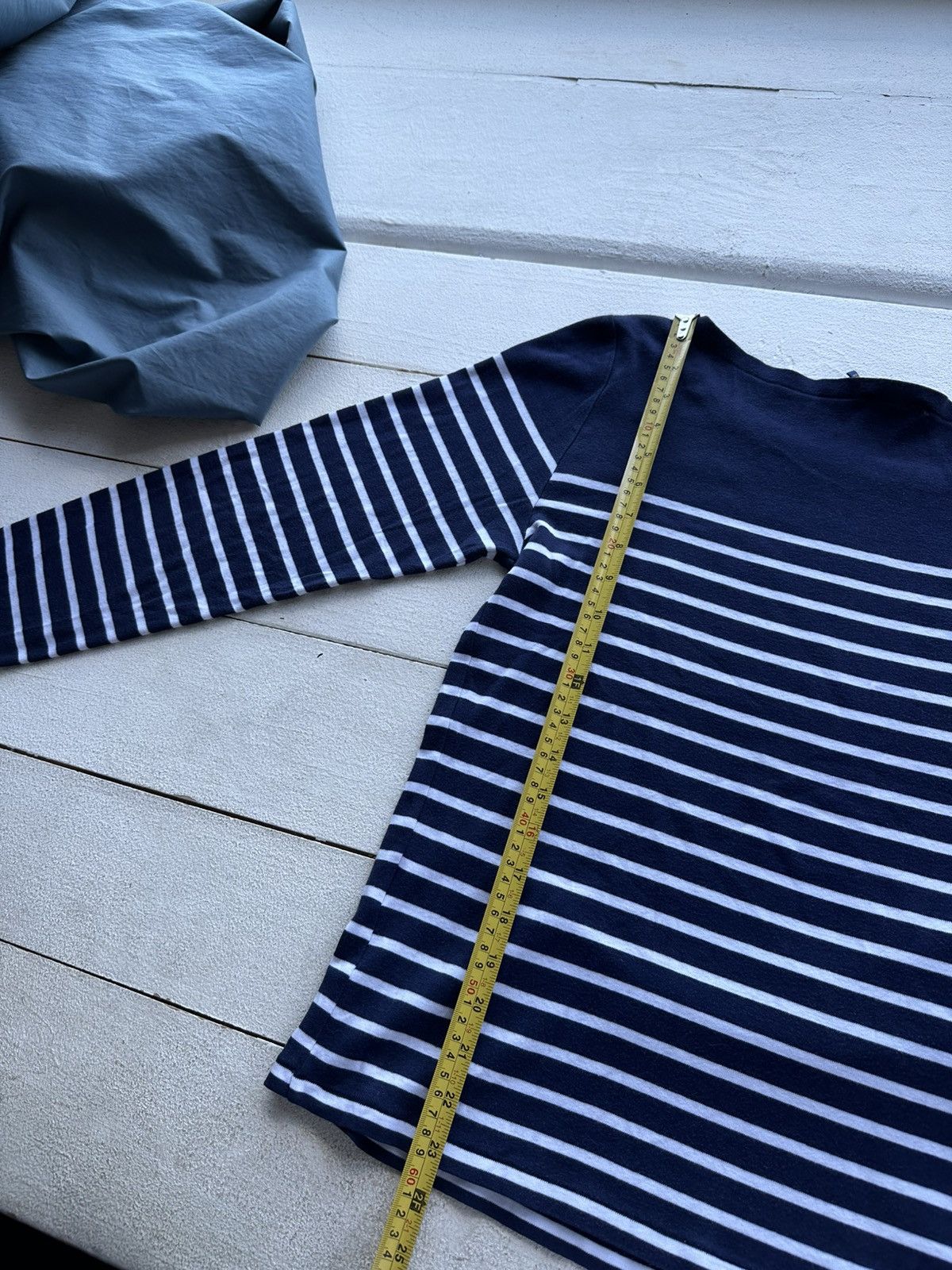 Ralph Lauren 🚨VNTG RALPH LAUREN MARINE STRIPED LONGSLEEVE TANK TOP Size XL / US 12-14 / IT 48-50 - 8 Thumbnail