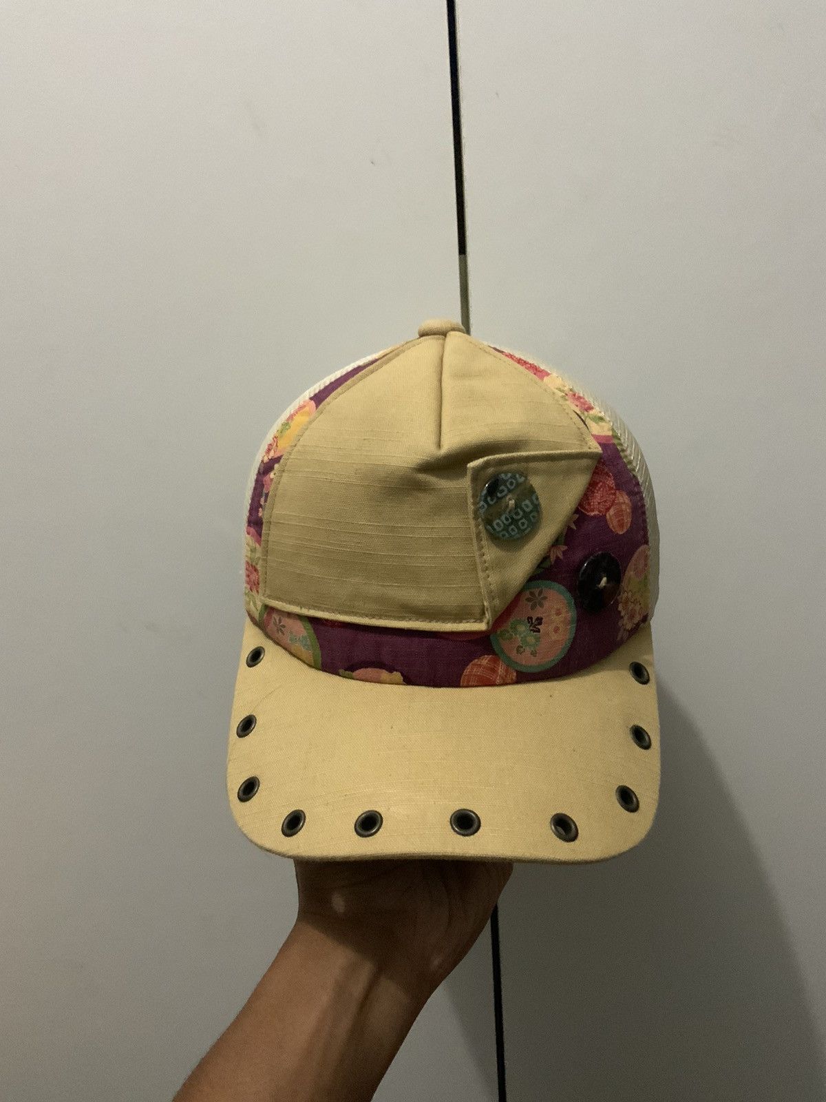 Unsound Rags Obo Japanese Brand Patchwork Trucker Hat Size ONE SIZE - 5 Thumbnail