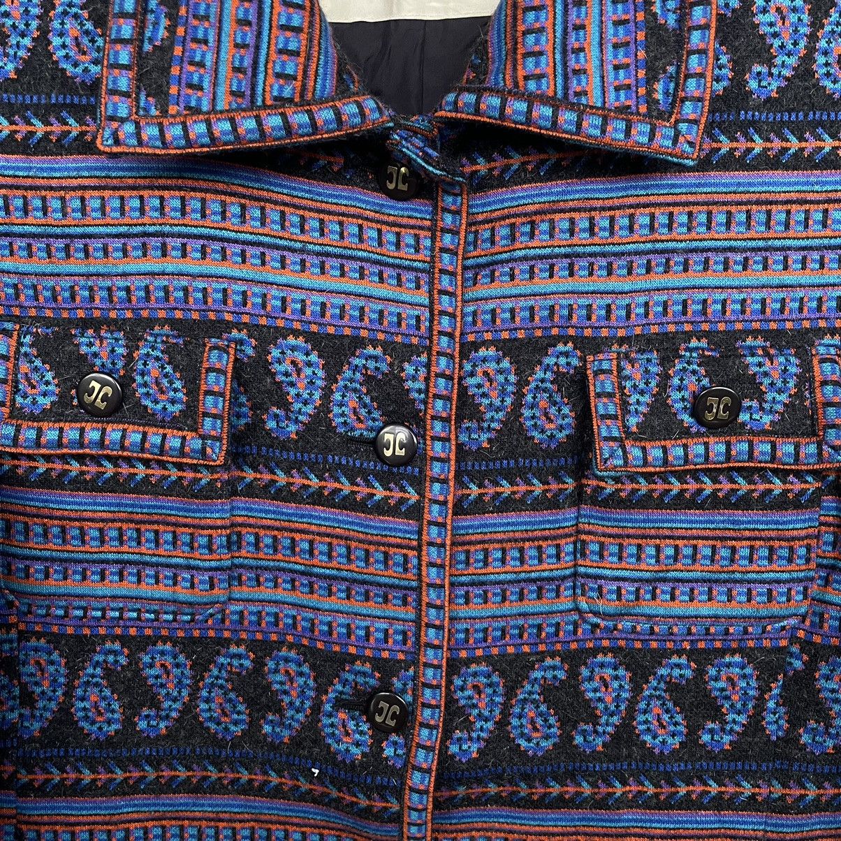 If Six Was Nine × Japanese Brand × Le Grande Bleu (L.G.B.) Hanasaki Button Down Paisley Jacket Size US S / EU 44-46 / 1 - 3 Thumbnail