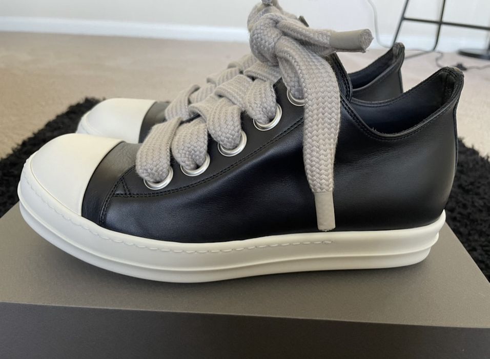 Rick Owens Rick Owens Jumbo laces low | Grailed