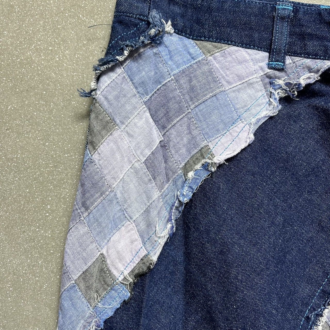 Hysteric Glamour × Japanese Brand × Le Grande Bleu (L.G.B.) Algonquin Japanese Brand Denim Skirt Size 28" / US 6 / IT 42 - 6 Thumbnail