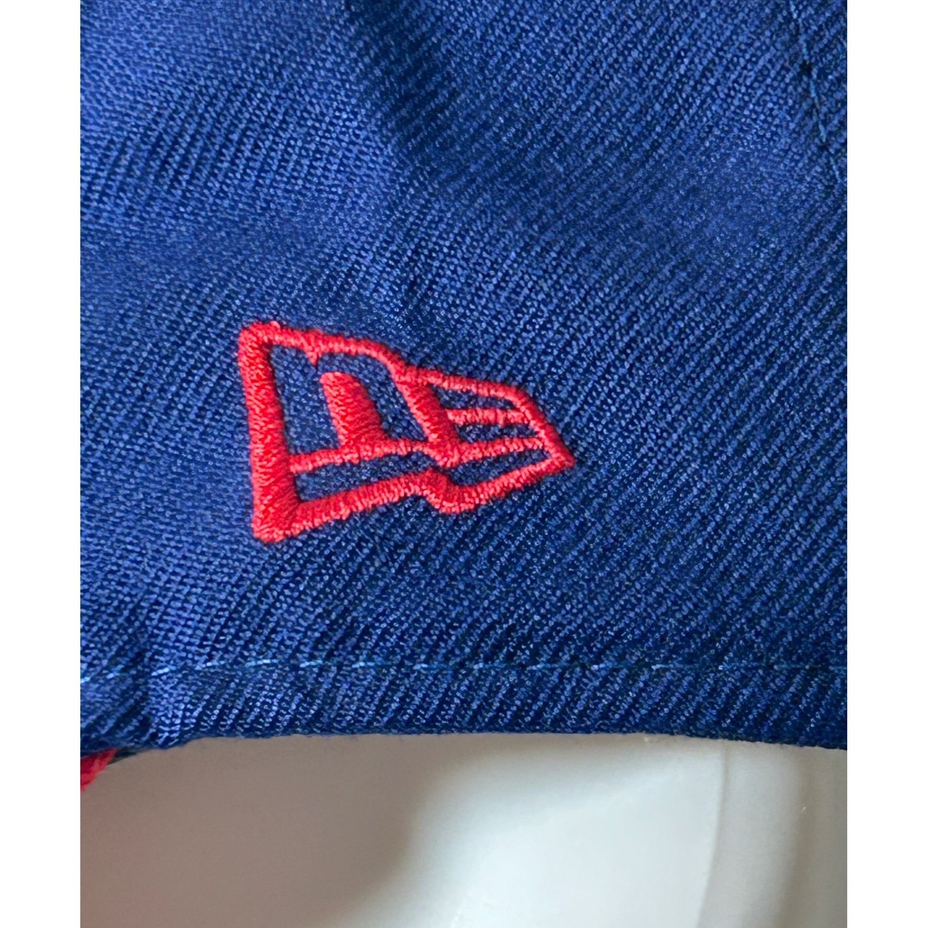 New Era NY Nets Hardwood Classics New Era Cap Blue Red 6 7/8 Logo Te Size ONE SIZE - 6 Thumbnail