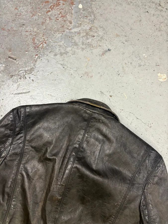 Roberto Cavalli 2000s Roberto Cavalli Black Leather Premium Trench Coat Size US S / EU 44-46 / 1 - 7 Thumbnail