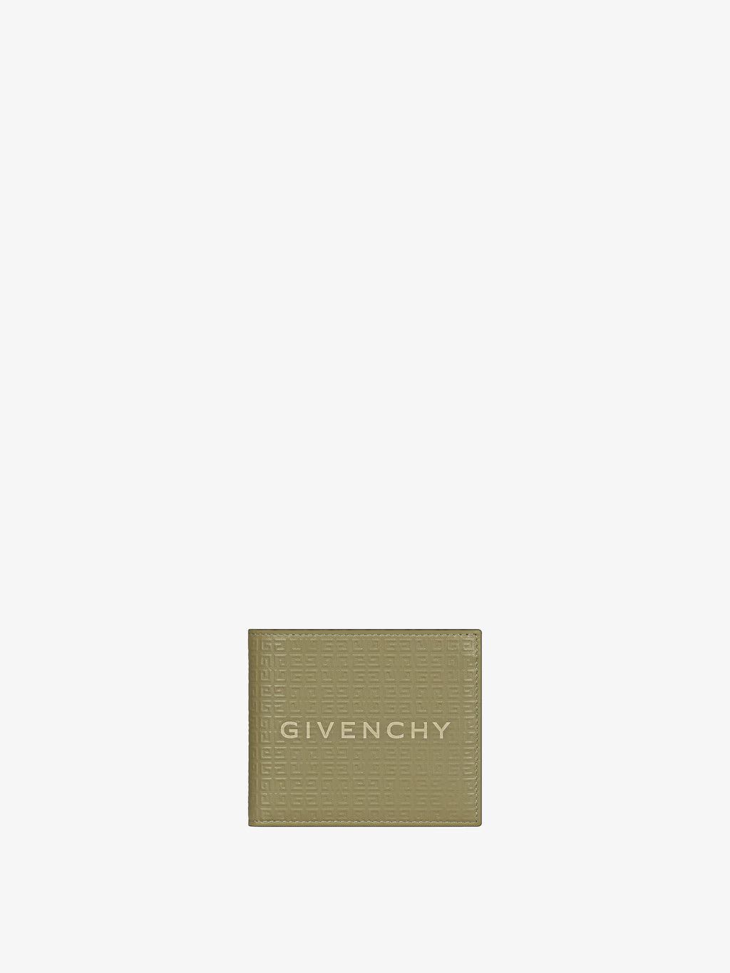 Givenchy o1srvl11e1124 Size: OS / 4G Micro Leather Wallet in Khaki Size ONE SIZE - 1 Thumbnail
