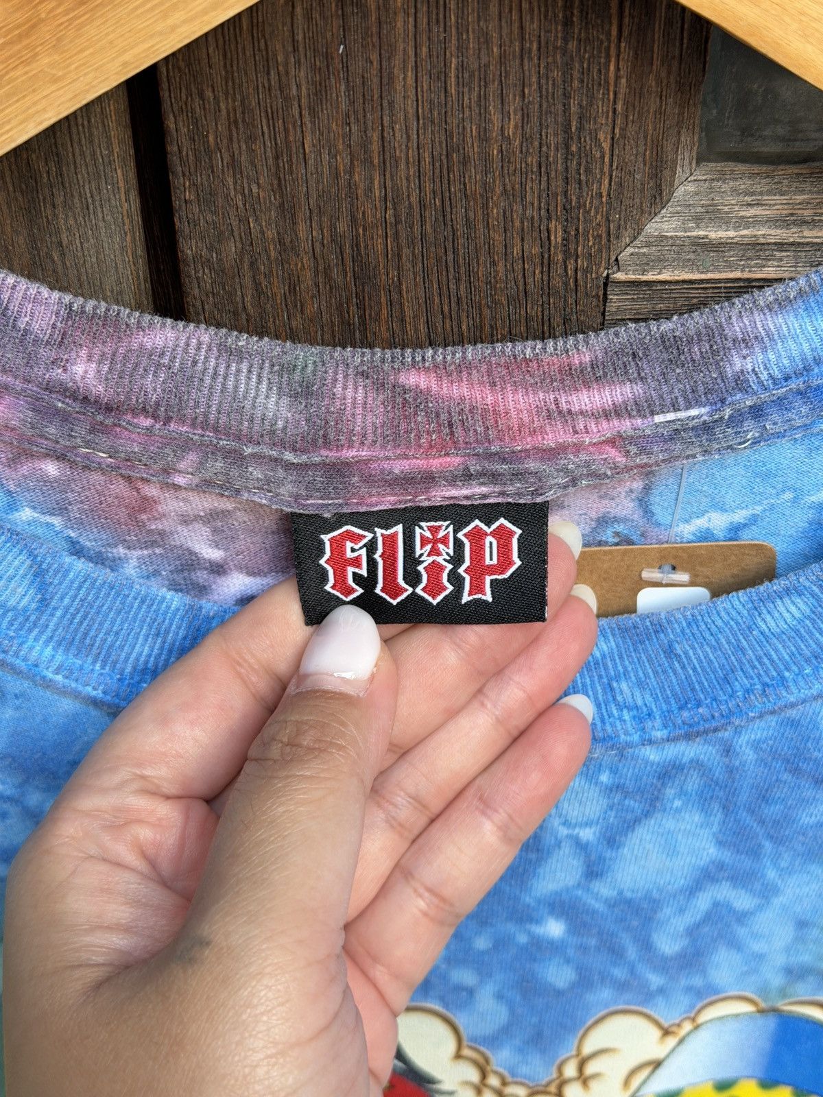 Flip Skateboards Vintage Flip Skateboard x Cheech & Chong T-Shirt Size US L / EU 52-54 / 3 - 4 Thumbnail