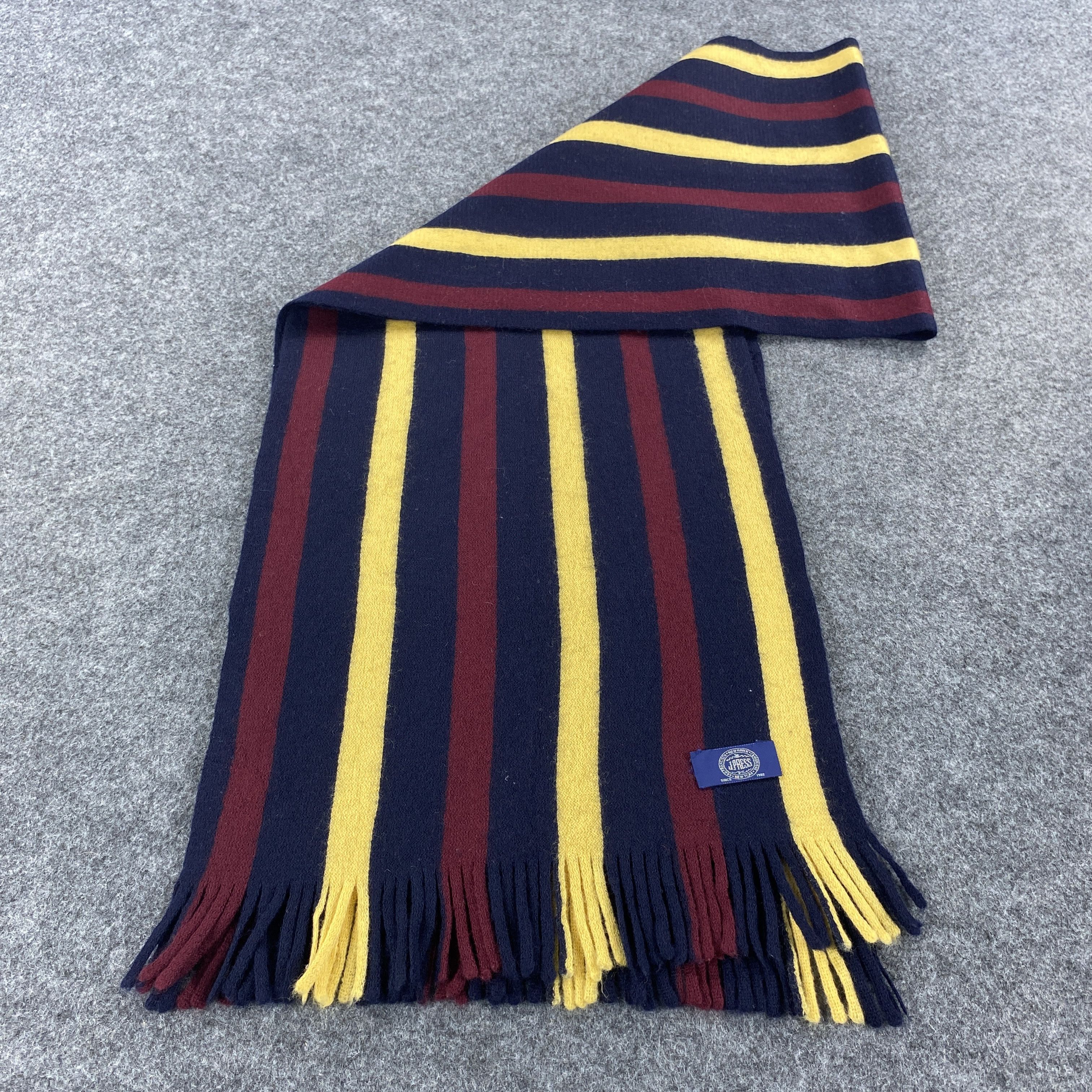 J. Press × Vintage J. Press Scarf # Muffler # Neckwear # D490 Size ONE SIZE - 5 Thumbnail
