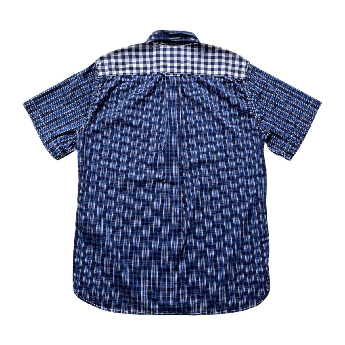 Comme des Garcons × Comme des Garcons Homme × Junya Watanabe SS17 Comme des Garcons Homme Blue Plaid Shirt Size US S / EU 44-46 / 1 - 14 Thumbnail