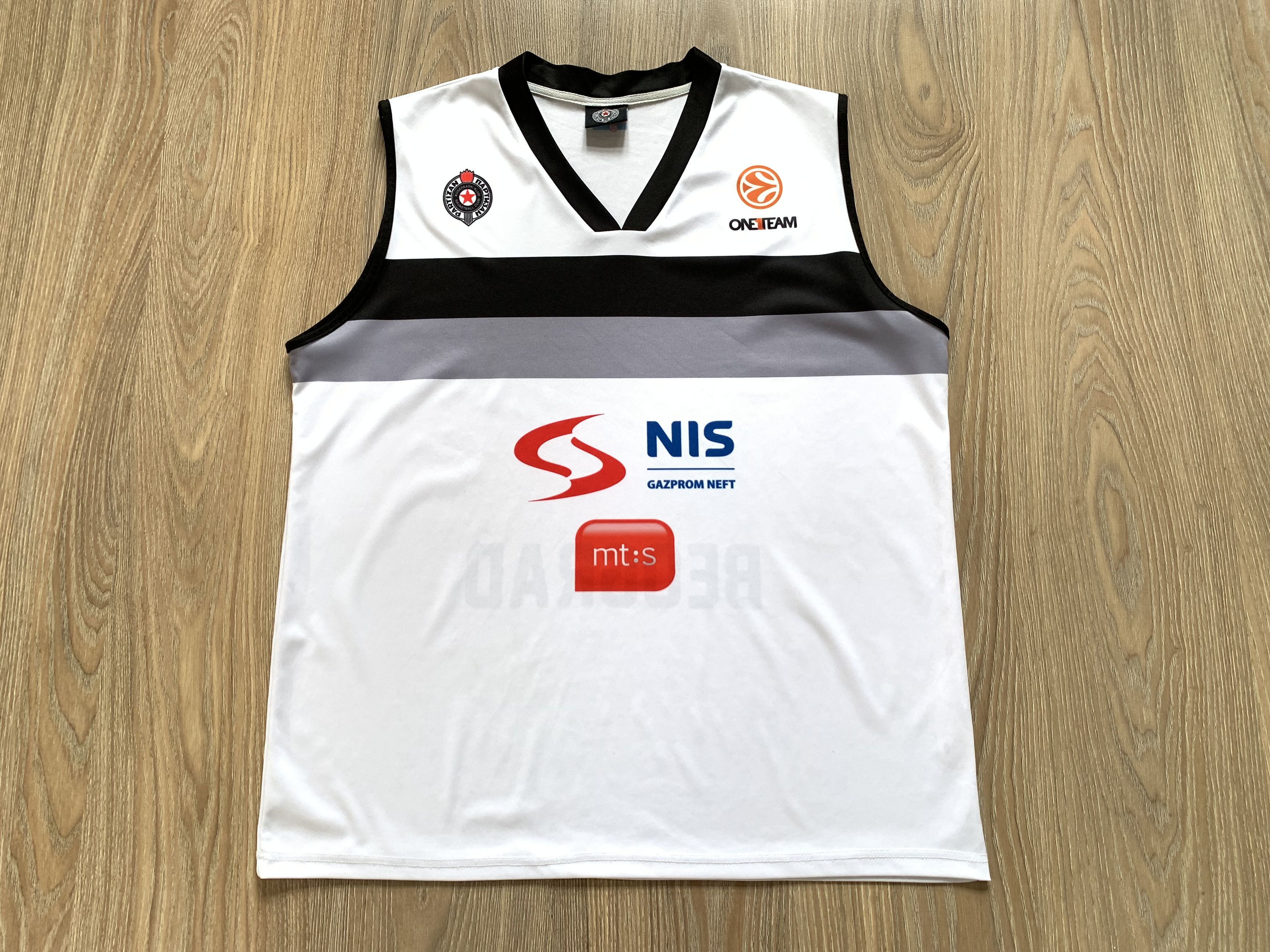 NBA NBA Basketball Partizan Belgrade Tank Top Sleeveless Size US M / EU 48-50 / 2 - 2 Thumbnail