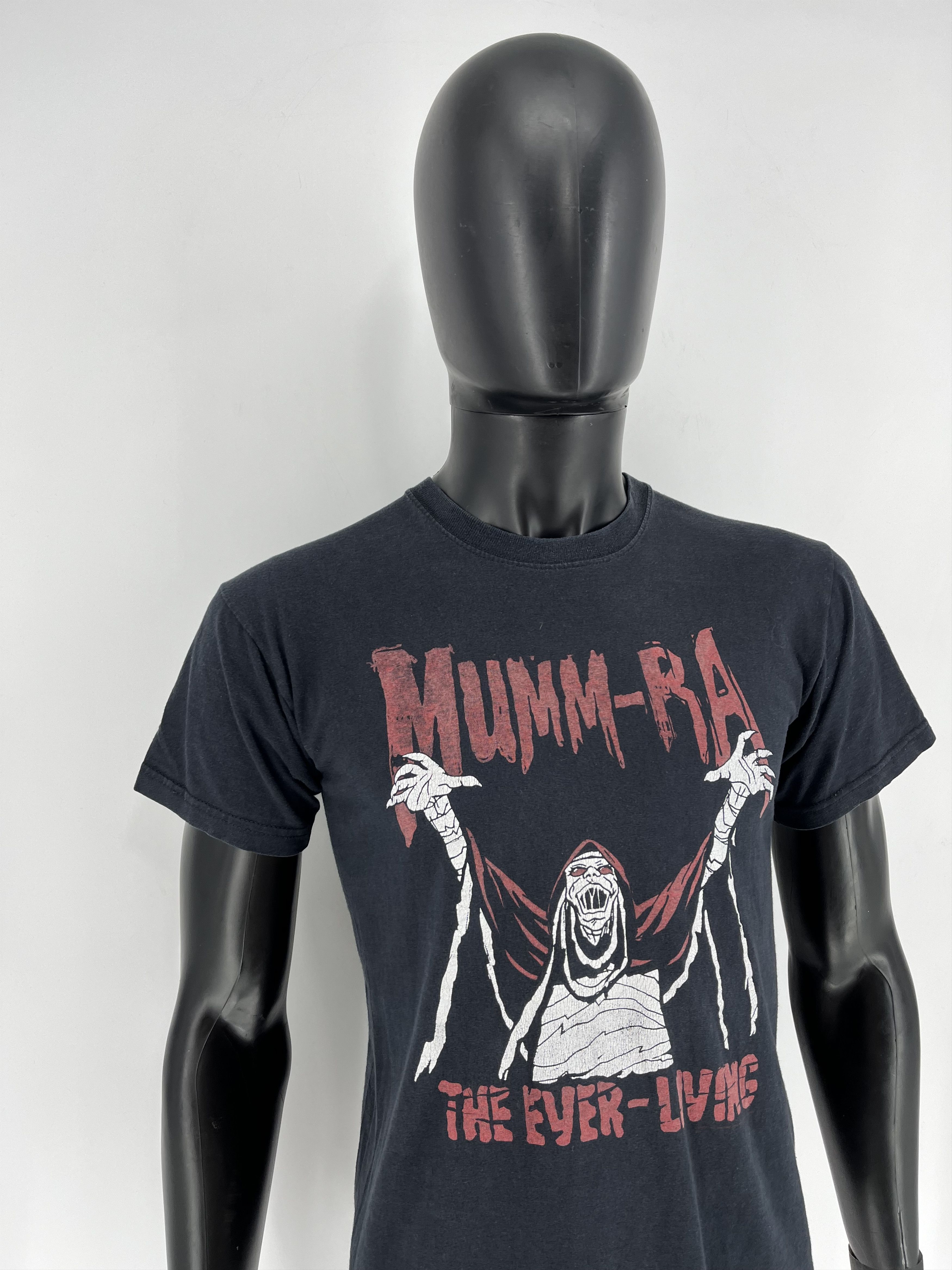 Band Tees × Vintage Vintage Y2K Mumm-Ra Oldskool Black Graphic Tee Size US S / EU 44-46 / 1 - 3 Thumbnail