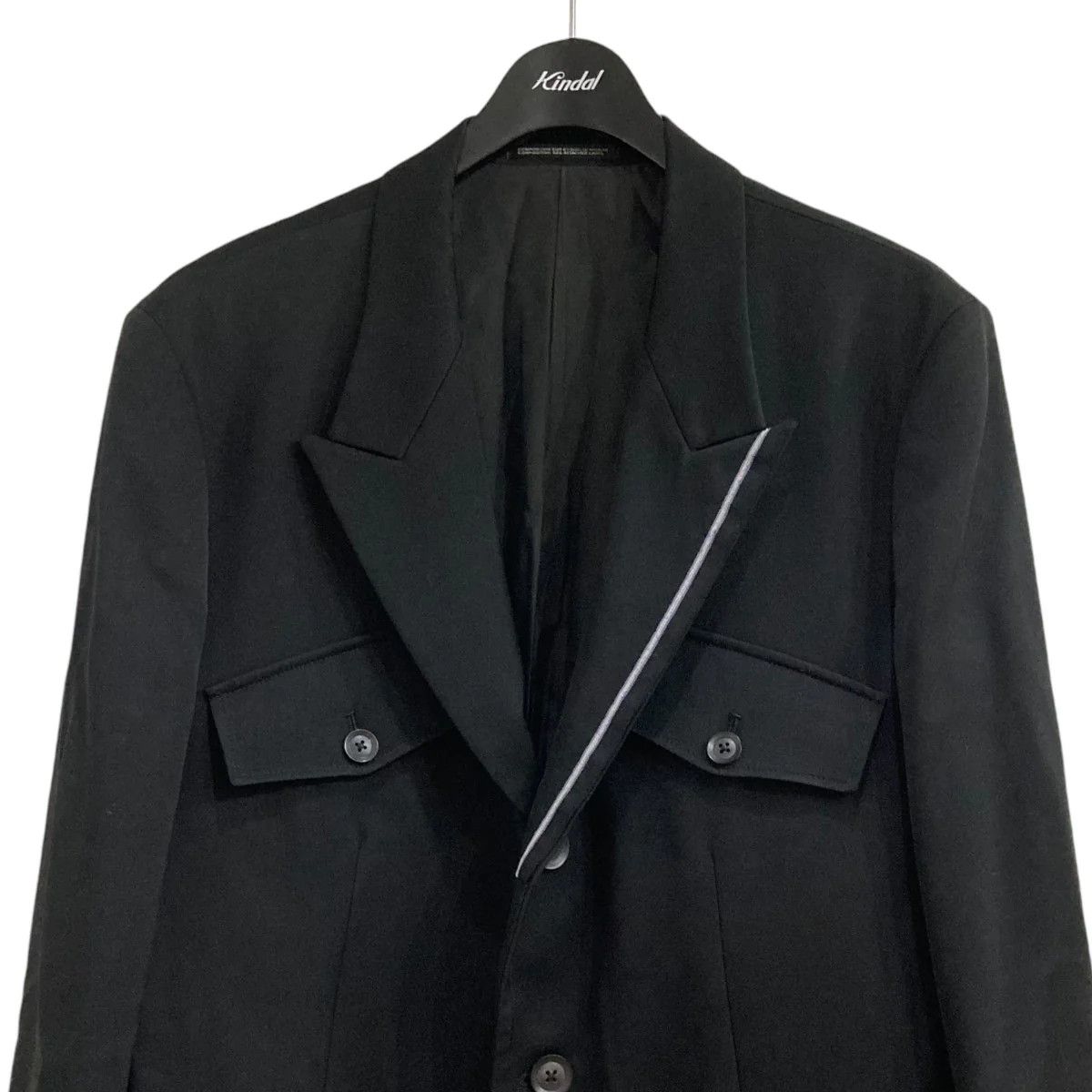 Yohji Yamamoto Yohji Yamamoto pour homme // Selvedge flap jacket Size US L / EU 52-54 / 3 - 2 Thumbnail