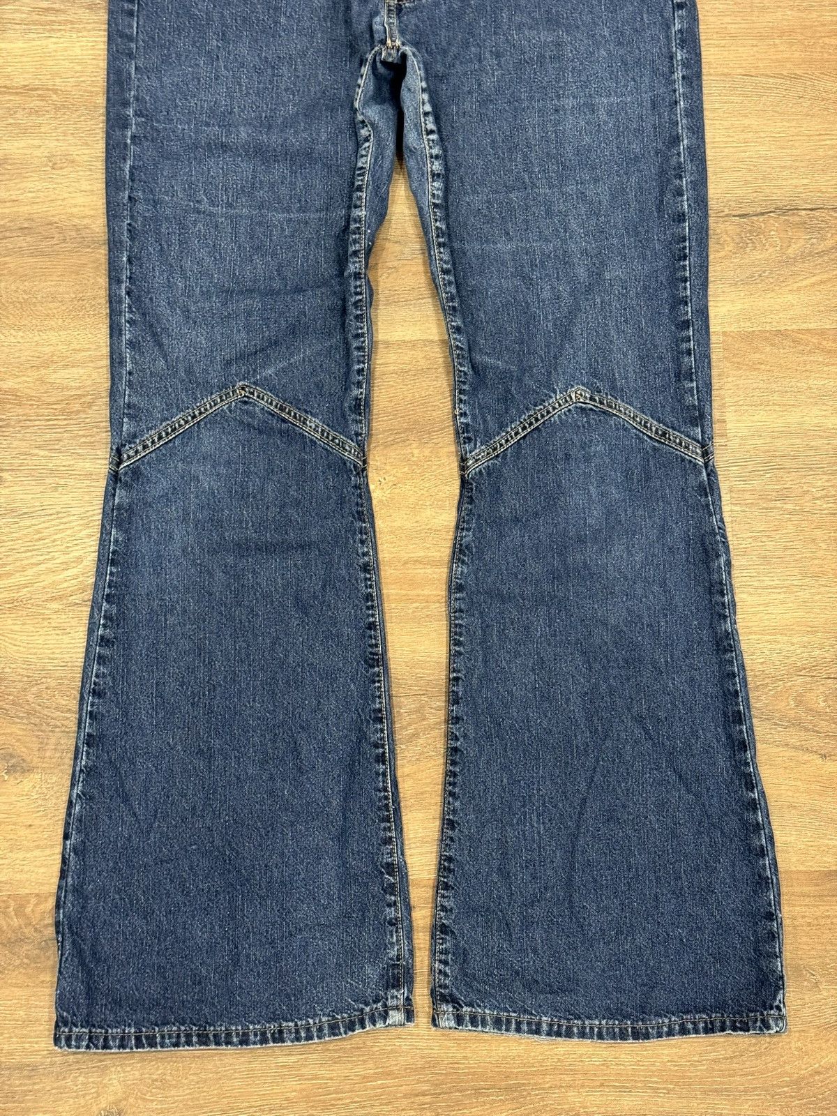 Tommy Hilfiger × Tommy Jeans × Vintage 90’s Tommy Hilfiger Bell Bottom Flare Jeans Size US 31 - 5 Thumbnail