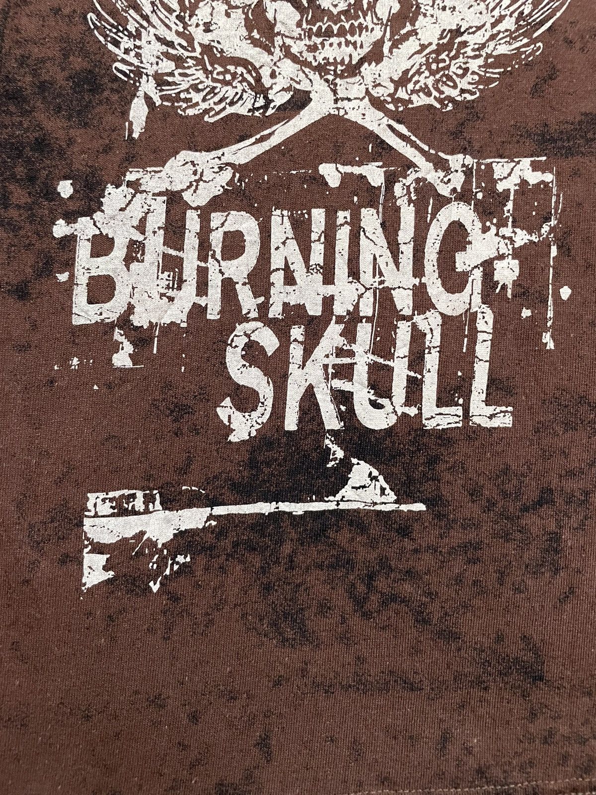 Hysteric Glamour Beaumere poem gothic skull punk double layer acid wash Size US M / EU 48-50 / 2 - 7 Thumbnail