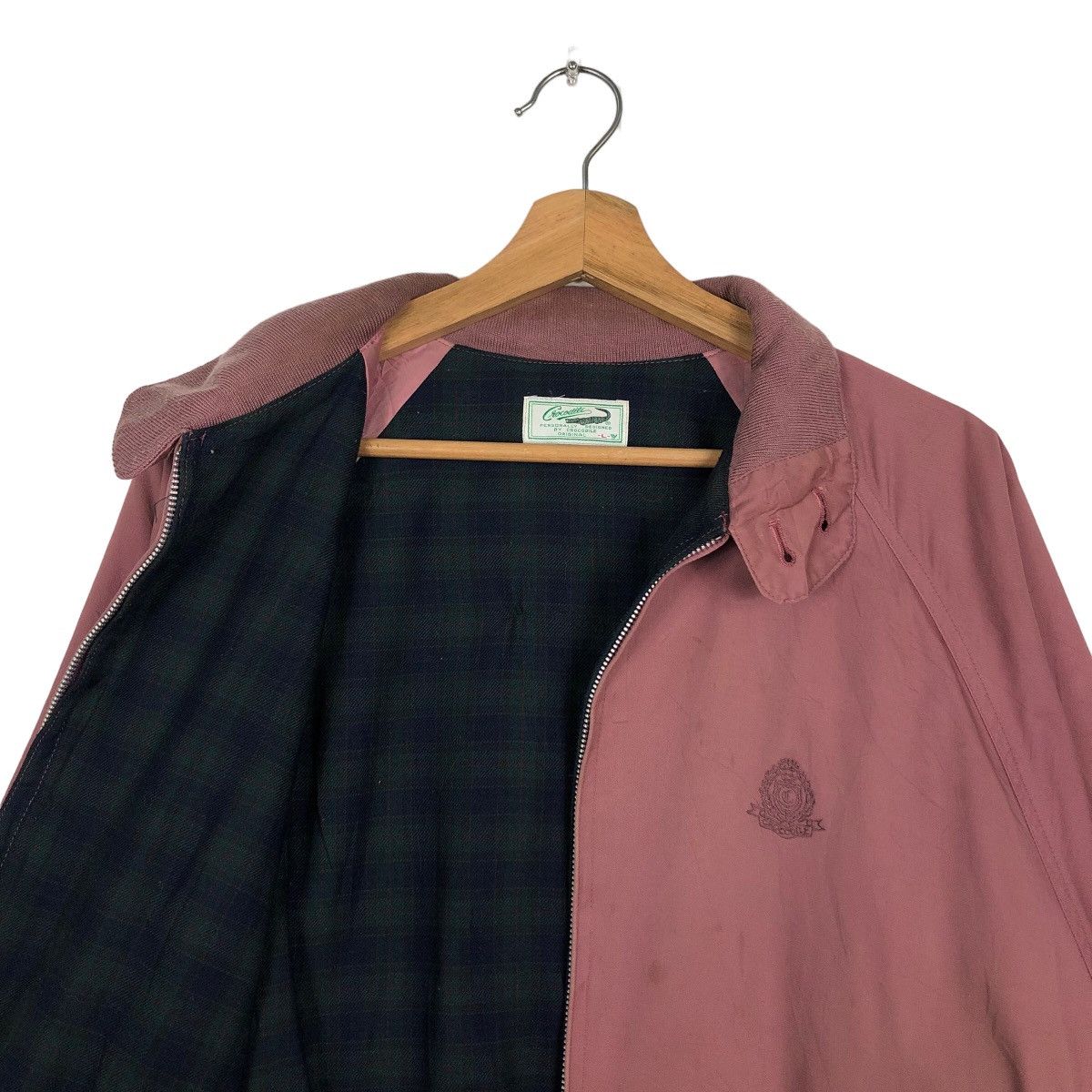 Japanese Brand 🔥90’s Vintage Bomber Jacket Crocodile Blanket Lining Tartan Size US L / EU 52-54 / 3 - 10 Thumbnail