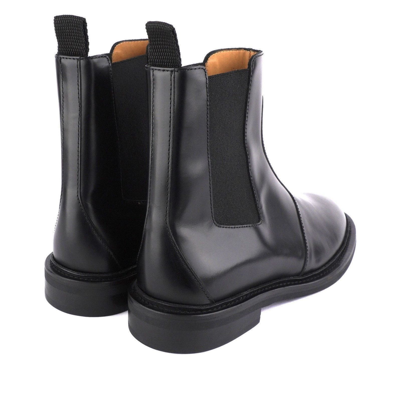 Sandro Paris Chelsea Smooth Leather Black Boots display picture 1
