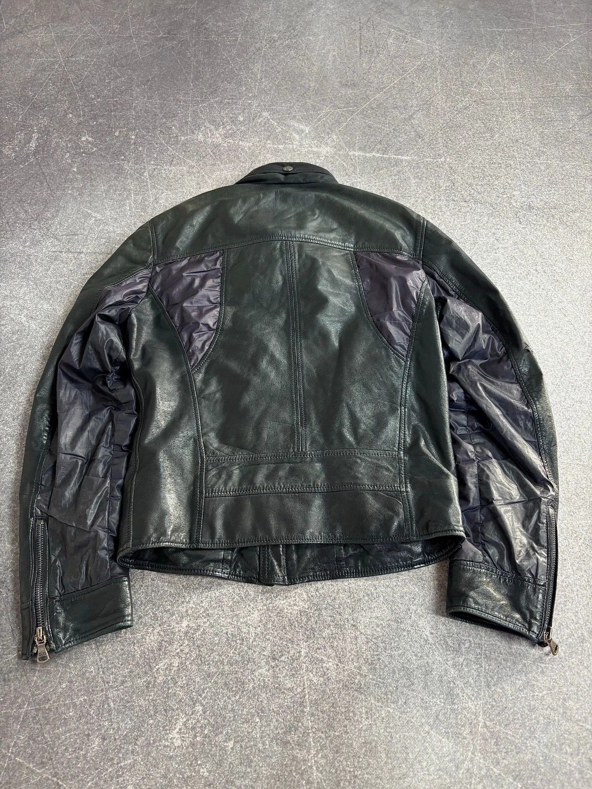 Dolce & Gabbana RRP 1200$ 00S Dolce Gabbana Archive Hybrid Leather Jacket Size US S / EU 44-46 / 1 - 8 Thumbnail