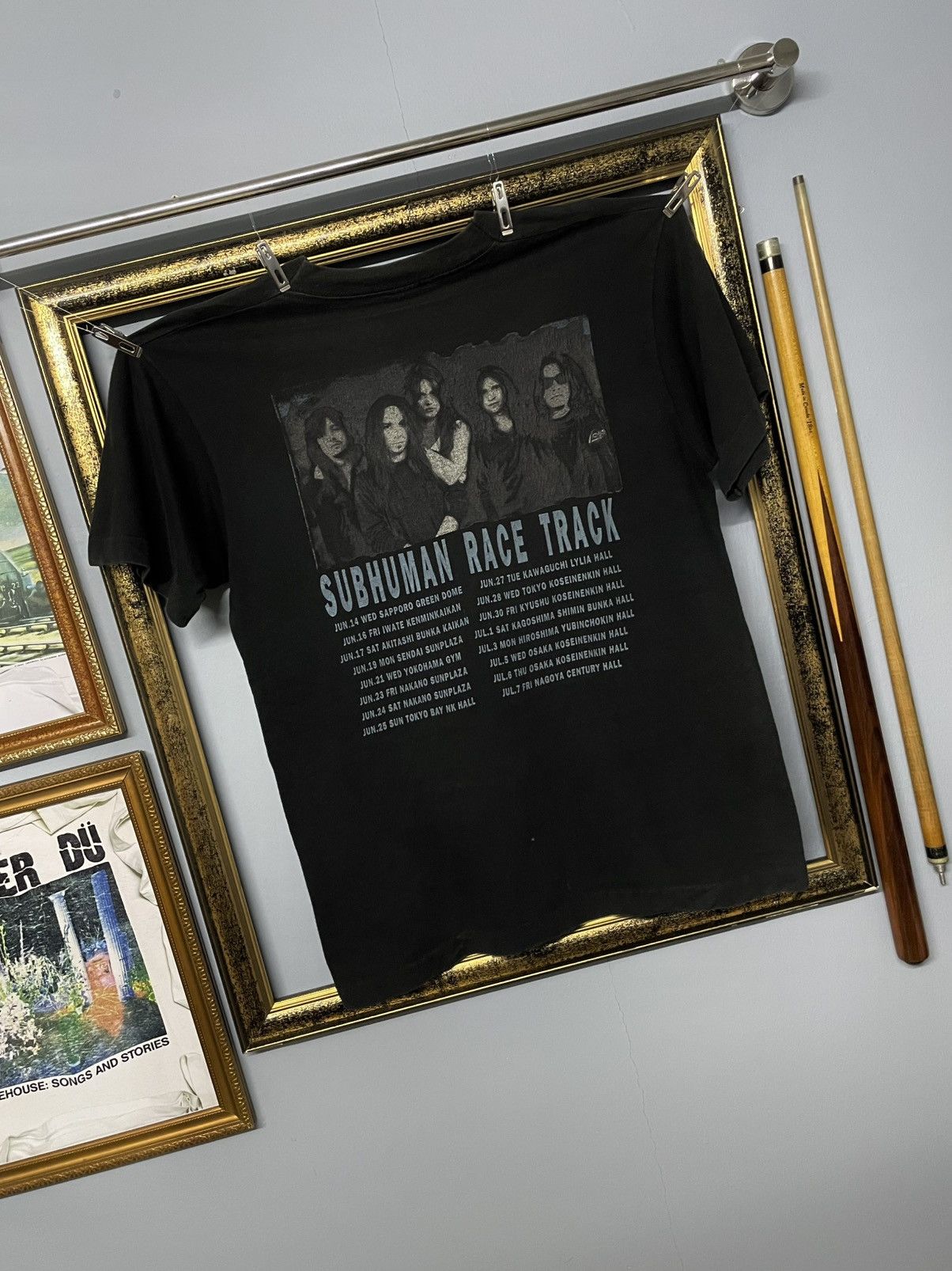 Band Tees Vintage 90s Original Skid Row Subhuman Race Track Album Tee Size US M / EU 48-50 / 2 - 10 Thumbnail