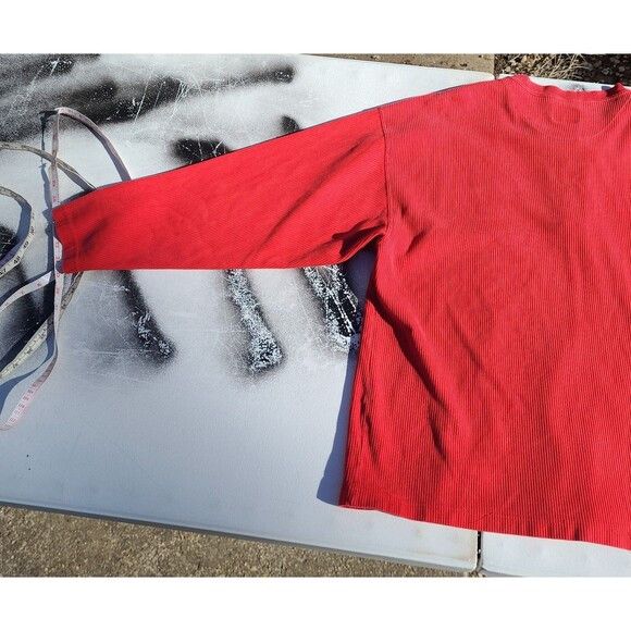 Marlboro Vtg Marlboro Thermal Layered Henley shirt made in USA Size US L / EU 52-54 / 3 - 6 Thumbnail
