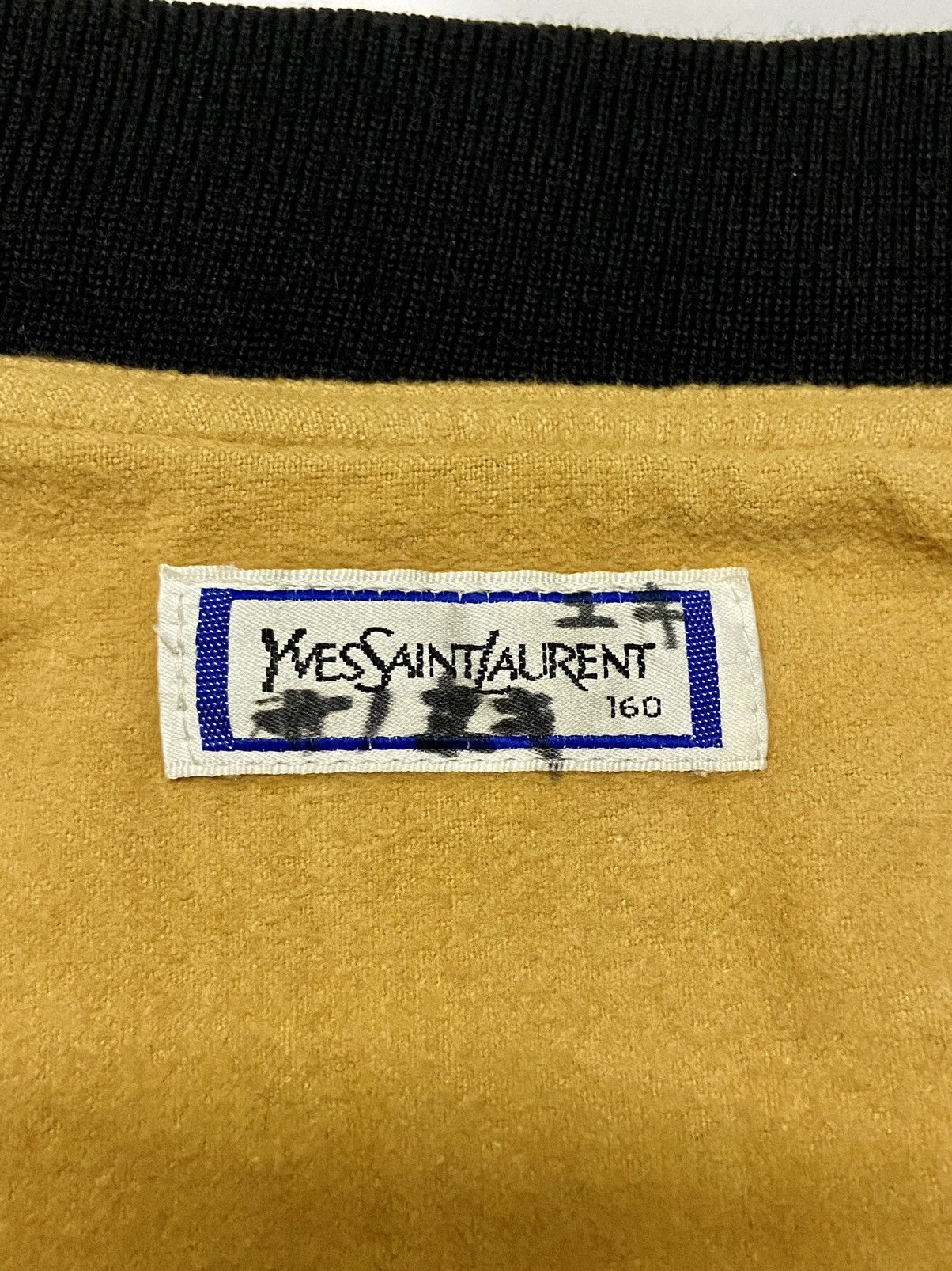 Yves Saint Laurent YVES SAINT LAUREN BOMBER JACKET Size M / US 6-8 / IT 42-44 - 13 Thumbnail