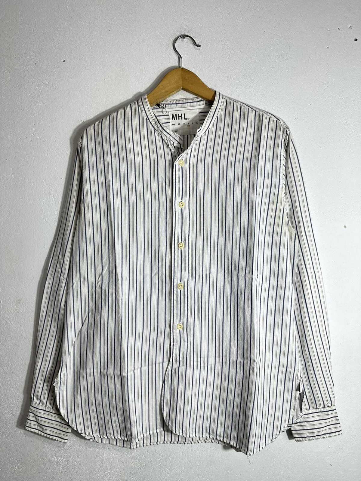 Margaret Howell MARGARET HOWELL MHL Shirt Button Up Striped BNWT Size US L / EU 52-54 / 3 - 2 Thumbnail