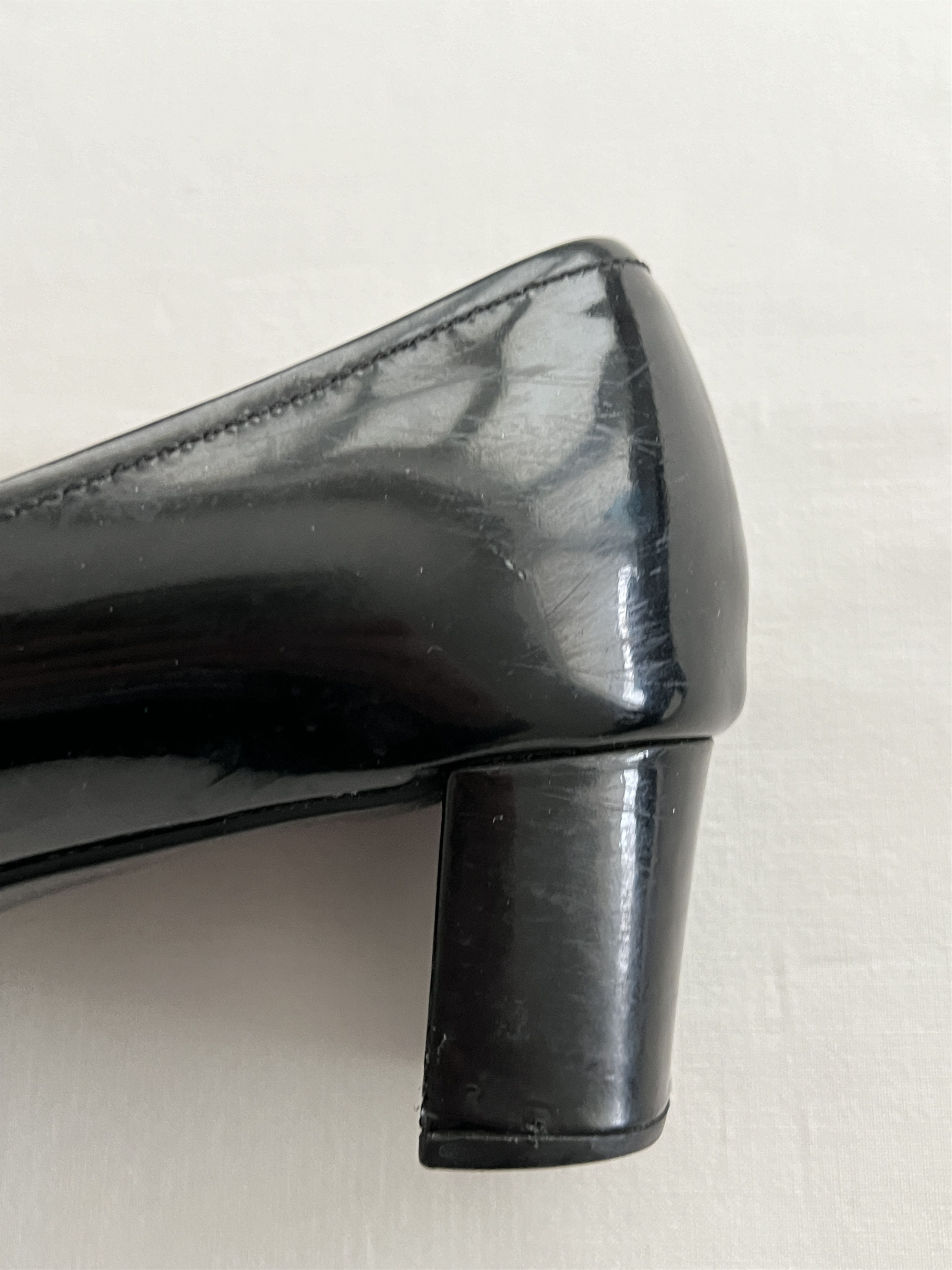 Prada × Vintage Vintage Prada Black Heels Size US 7 / IT 37 - 15 Thumbnail