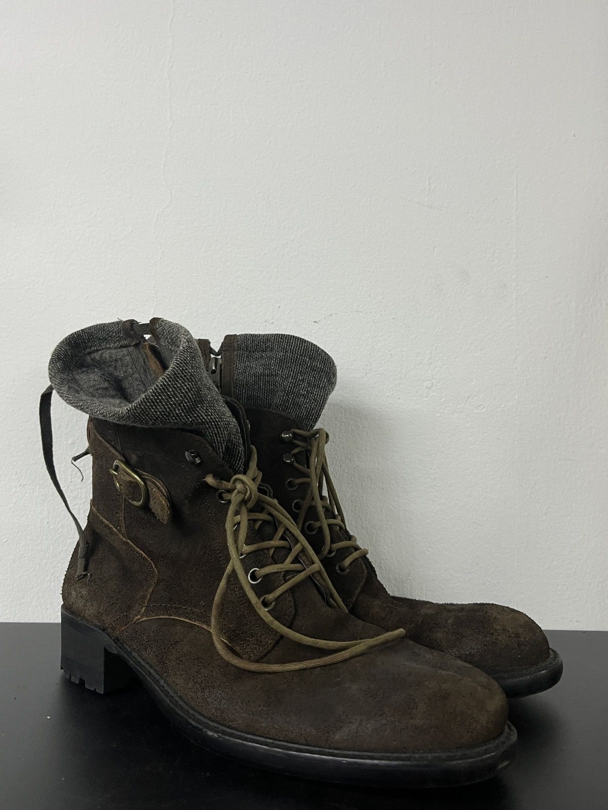 KMRii Kmrii Crush Chrome Boots 01 | Grailed
