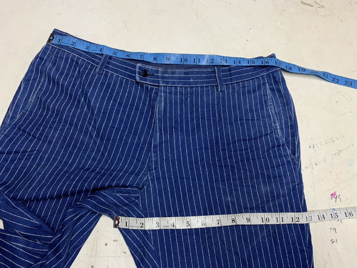Japanese Brand Urban Research stripe pants Size US 34 / EU 50 - 15 Thumbnail