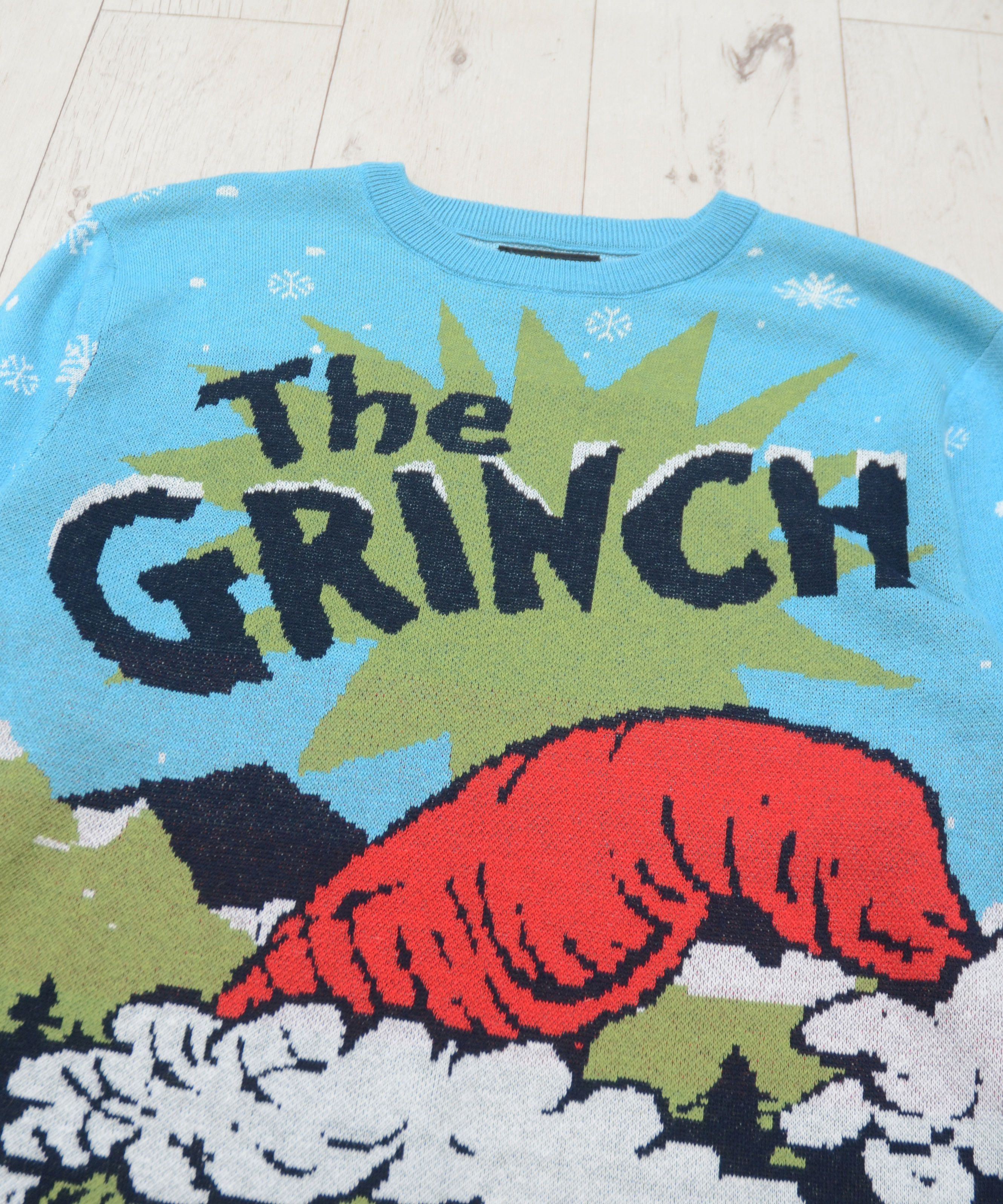 Cartoon Network The Grinch Christmas Sweater Jumper Full Printed Graphic Size US M / EU 48-50 / 2 - 5 Thumbnail