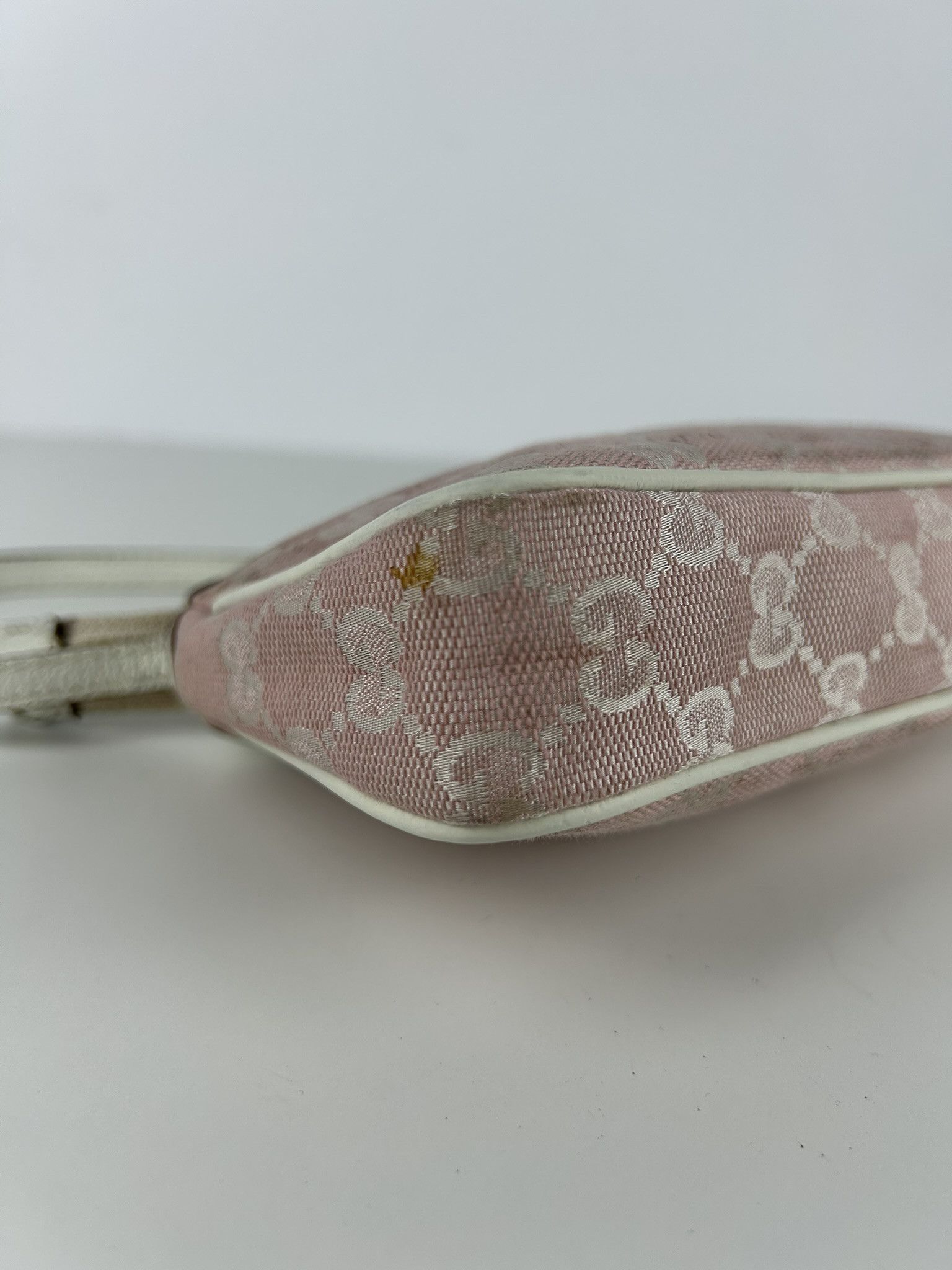 Gucci Gucci pink gg monogram canvas pochette Size ONE SIZE - 14 Thumbnail