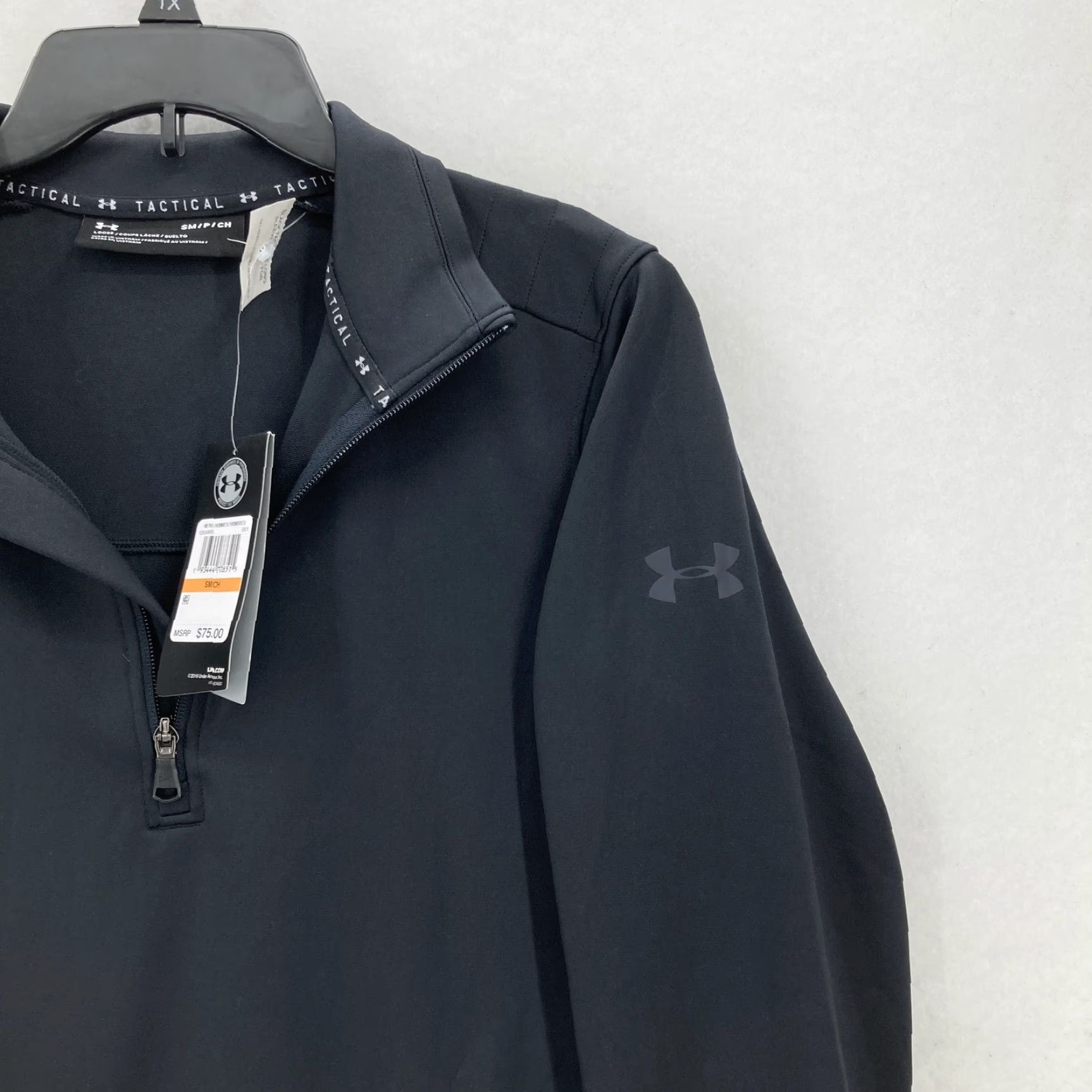 Under Armour Under Armour Pullover Mens Small Tactical 1/2 Zip Long Sleeve Athletic Gym Camp Size US S / EU 44-46 / 1 - 2 Thumbnail
