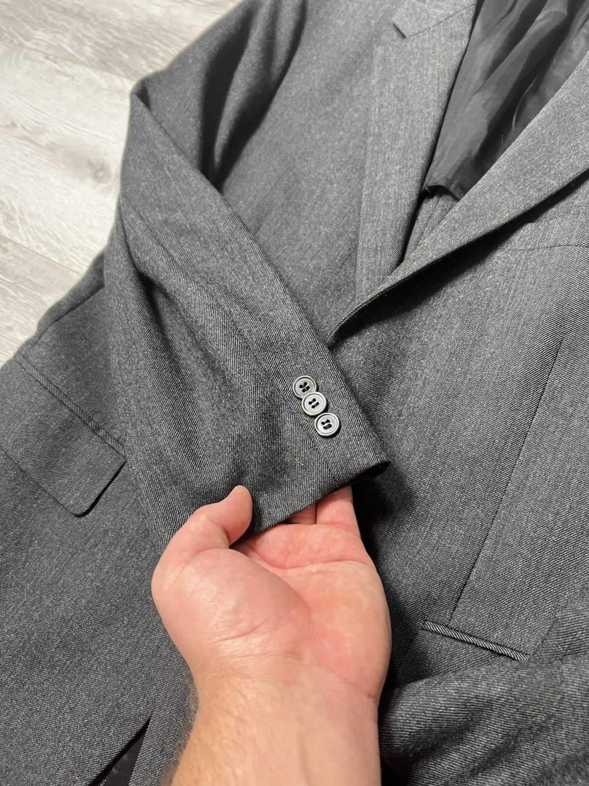 Prada Prada Milano 2 Button Wool Blazer Jacket Size 50R Size 40R - 9 Thumbnail