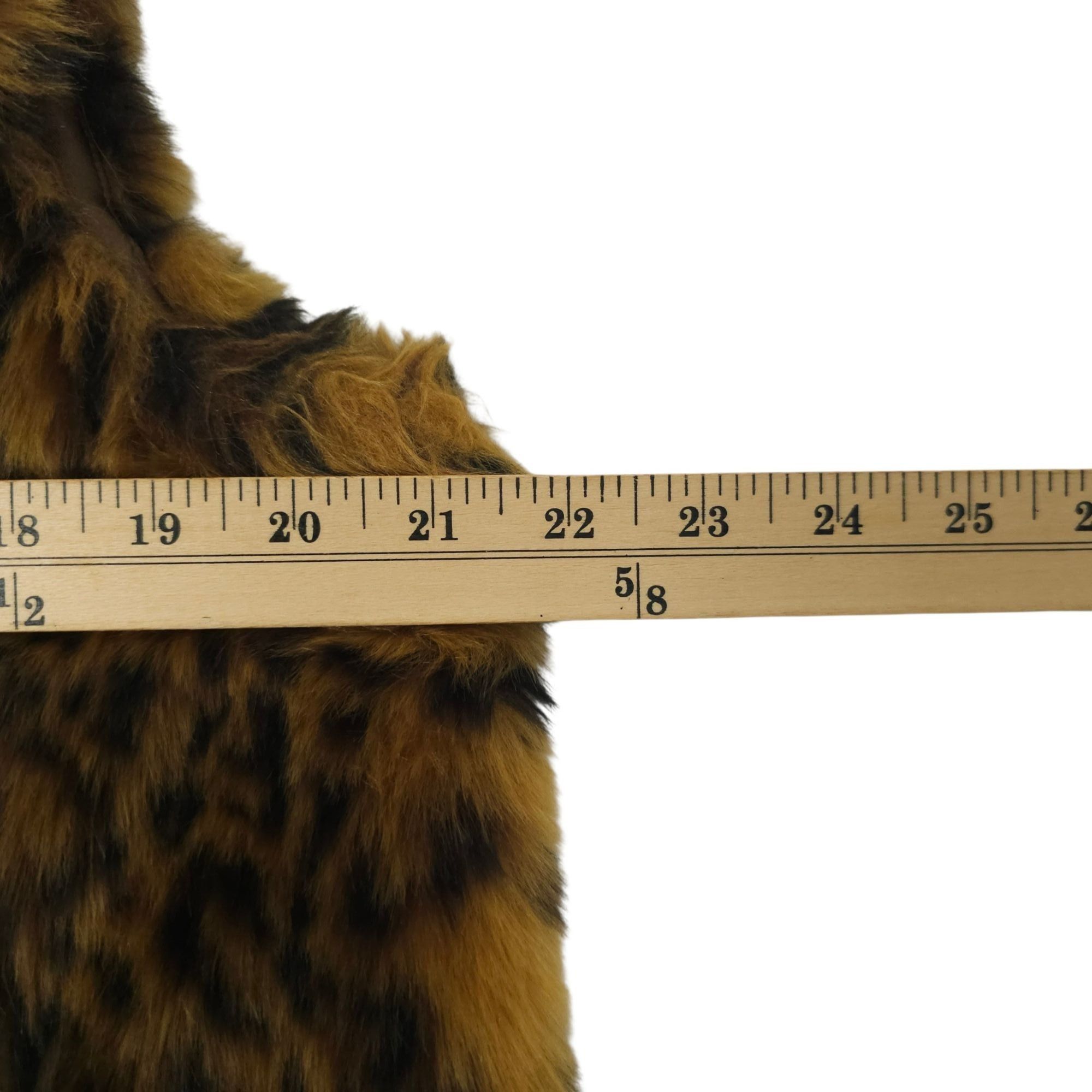 J.Crew J.Crew Faux Leopard Fur Vest Size L Animal Print Zip Front Size L / US 10 / IT 46 - 15 Thumbnail