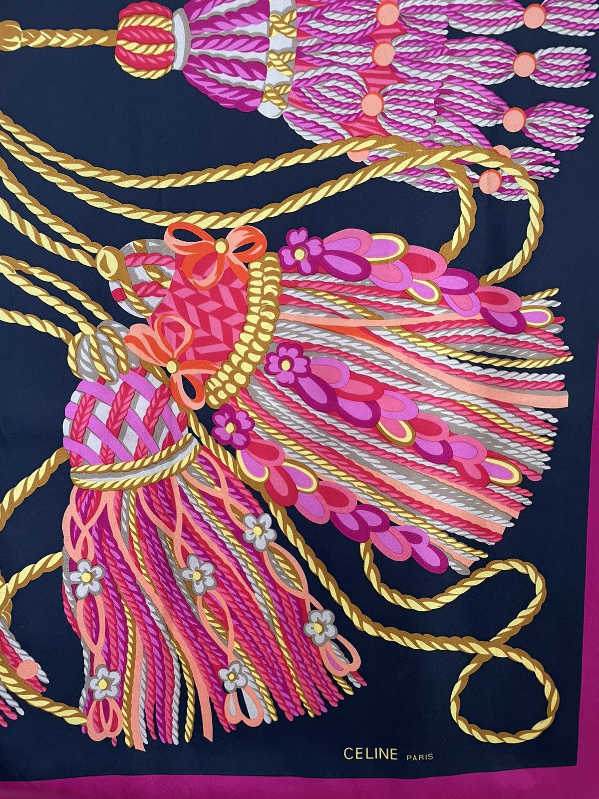 Celine × Designer × Vintage Vintage Celine Silk Scarves Size ONE SIZE - 9 Thumbnail
