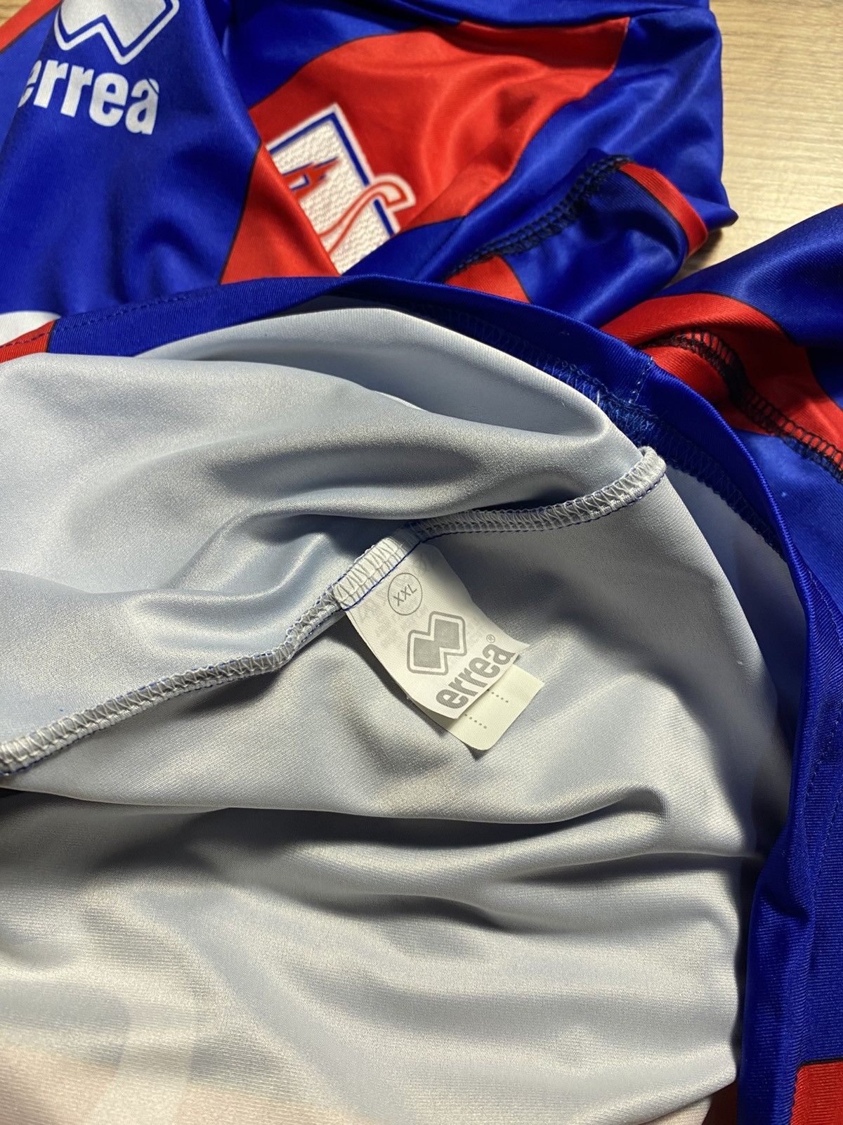 Errea Vintage SM Caen 2006-07 Home Football Shirt Errea Size 2XL Size US XXL / EU 58 / 5 - 6 Thumbnail