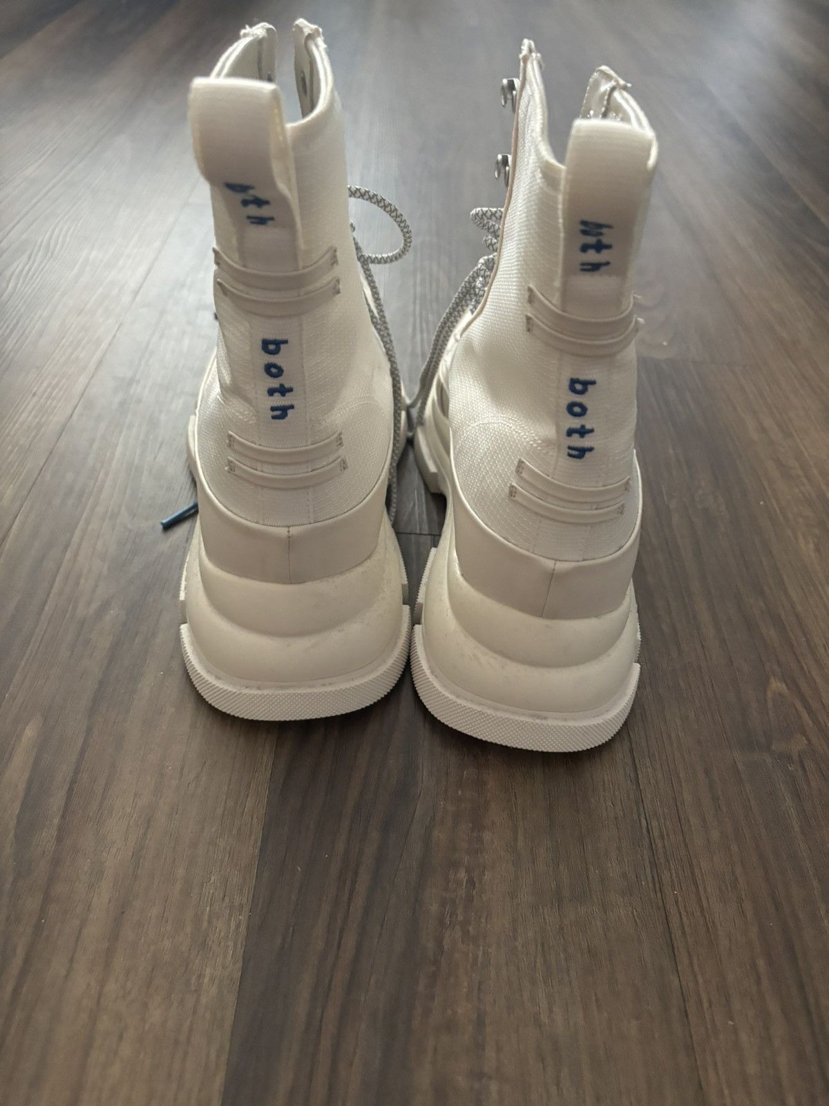 Both BOTH - GAO EVA HIGH TOP-WHITE EUR 42 Size US 9 / EU 42 - 4 Thumbnail