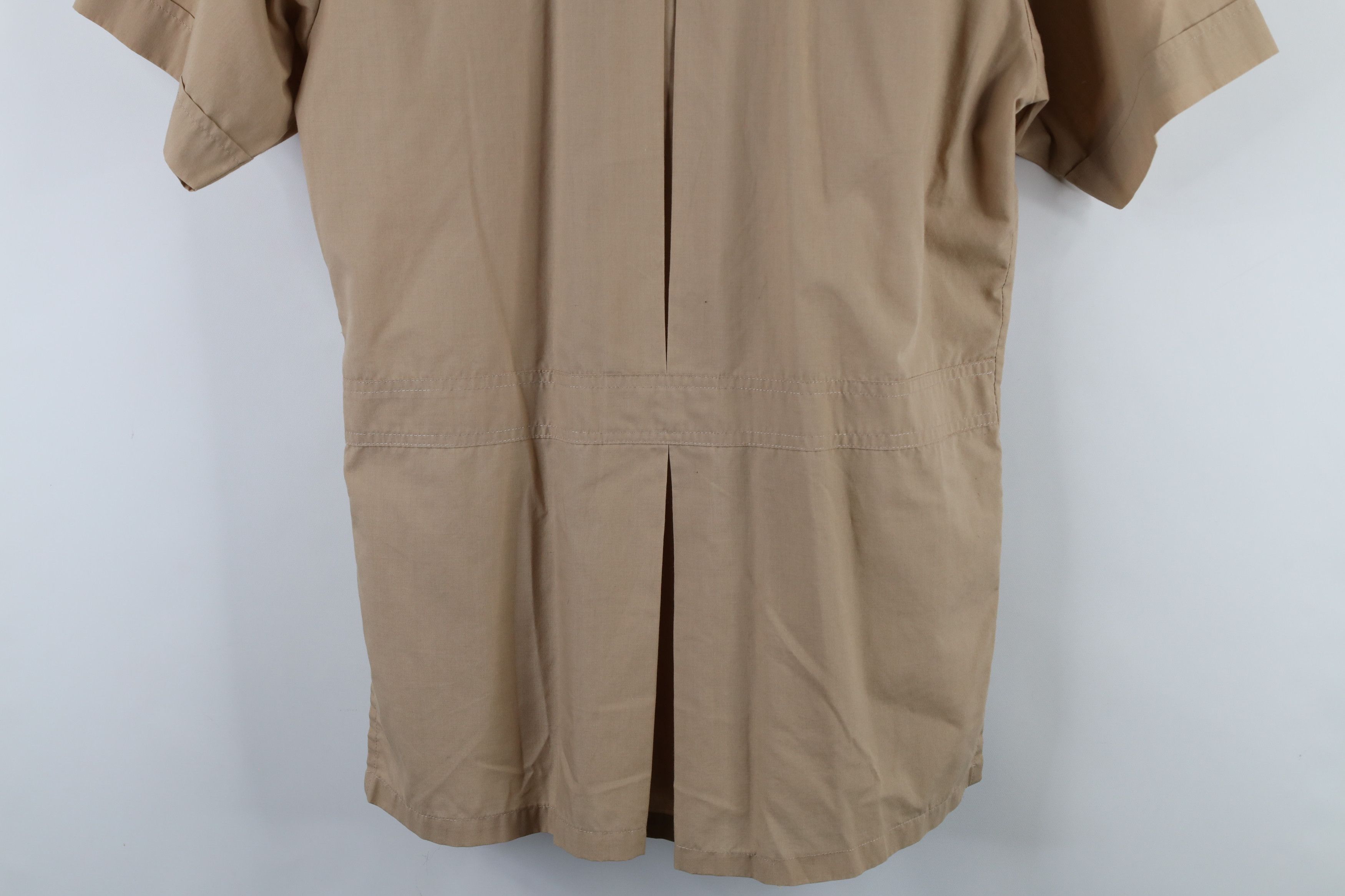 Vintage Vintage 90s Streetwear Military Safari Bush Button Shirt Size US S / EU 44-46 / 1 - 12 Thumbnail