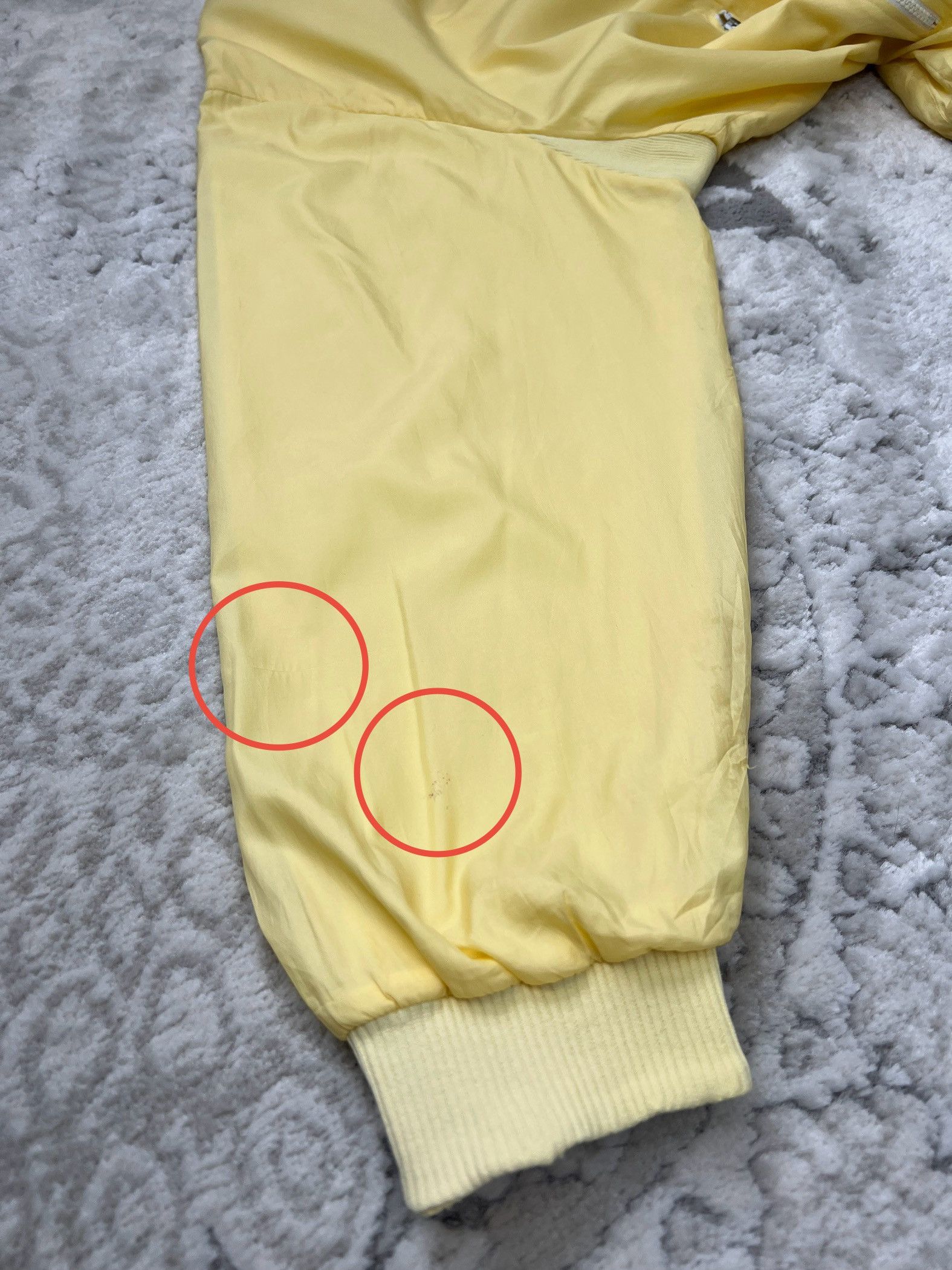 Lacoste Vintage Lacoste Chemise Bomber Jacket Yellow Made in France Size US L / EU 52-54 / 3 - 15 Thumbnail