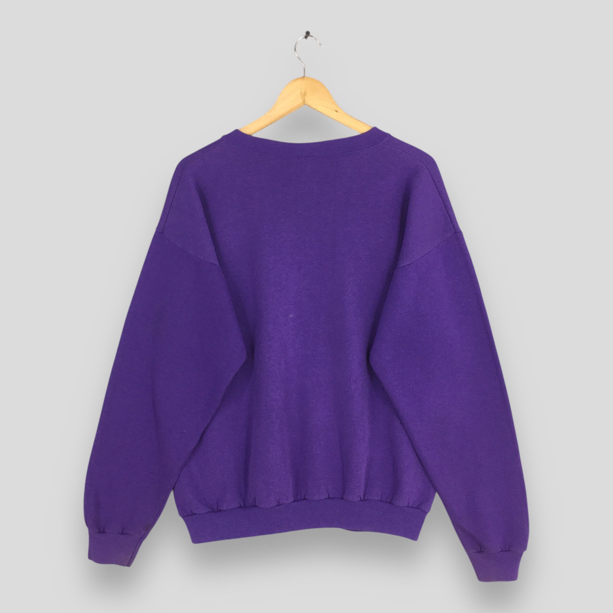 Habitat × Vintage Vintage 90s Whitetail Deer Animal Purple Sweatshirt Large Size US L / EU 52-54 / 3 - 6 Thumbnail