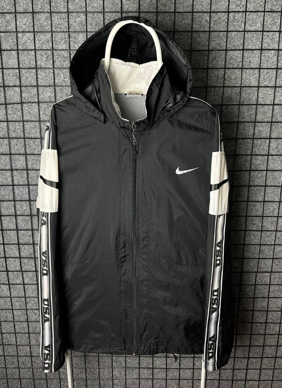 Vintage Vintage Nike raincoat light jacket transformer Size US L / EU 52-54 / 3 - 1 Thumbnail