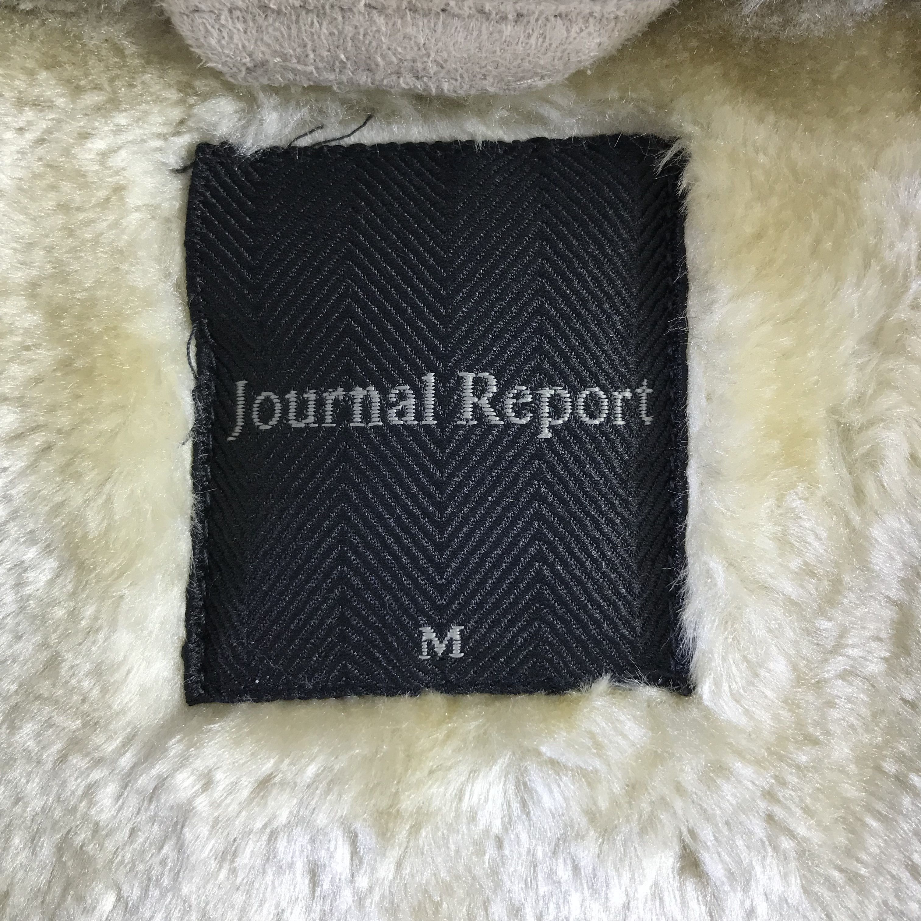 If Six Was Nine Journal Report Faux Suede Jacket Faux Fur Hooded Jacket Size US M / EU 48-50 / 2 - 11 Thumbnail
