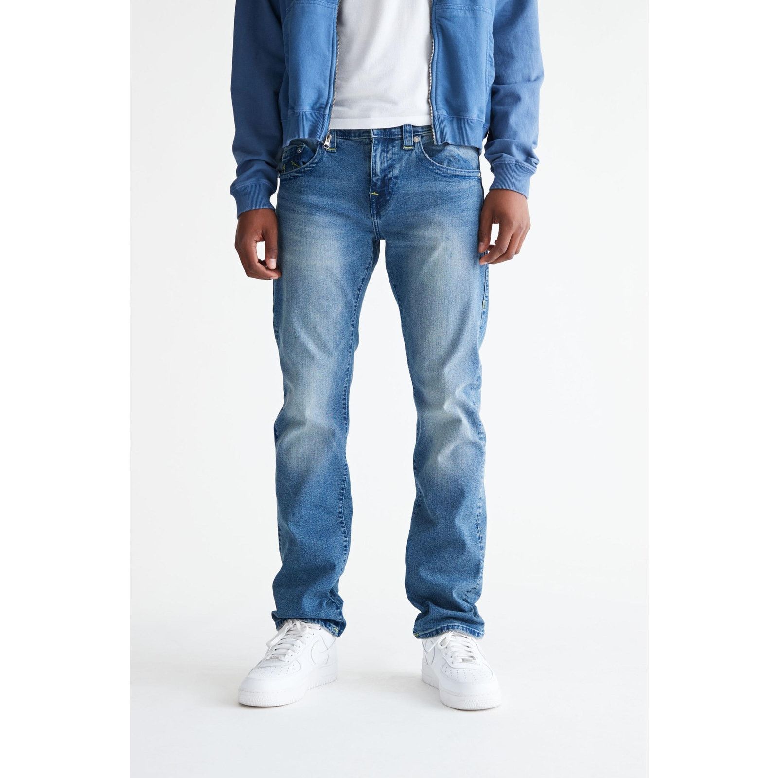 True Religion New Urban Outfitters True Religion Ricky Straight Fit Jean Size US 32 / EU 48 - 3 Thumbnail
