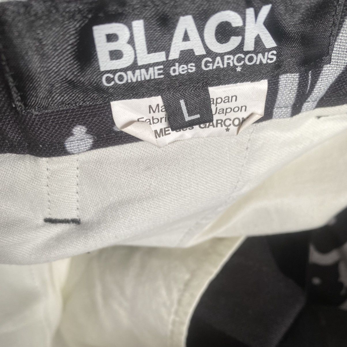 Comme des Garcons Black Comme Des Garcons Graffiti Pants Size US 31 - 8 Thumbnail