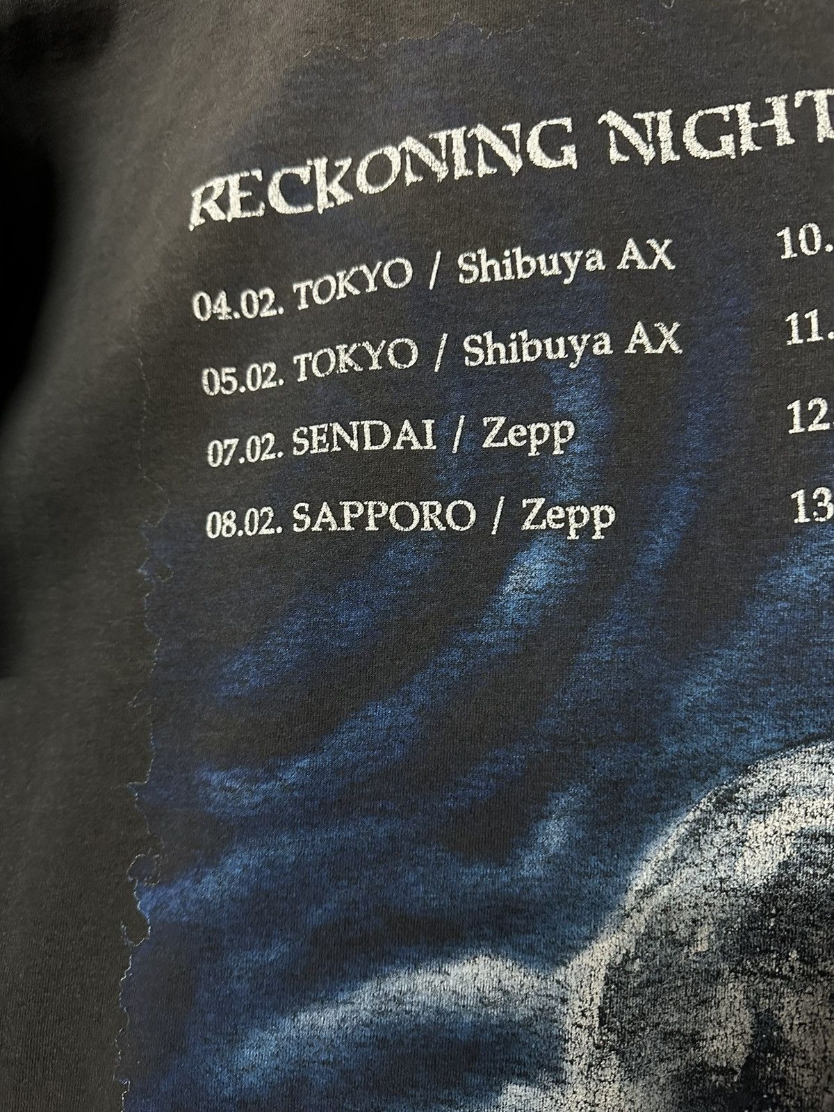 Band Tees × Vintage Vintage Metal Band Sonata Arctica Tour Japan Sun Faded Tee Size US M / EU 48-50 / 2 - 14 Thumbnail