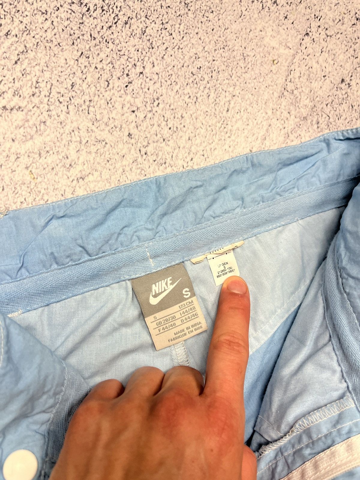 Vintage 00’s Nike Track Pants Women’s Sky Blue Rare Y2k