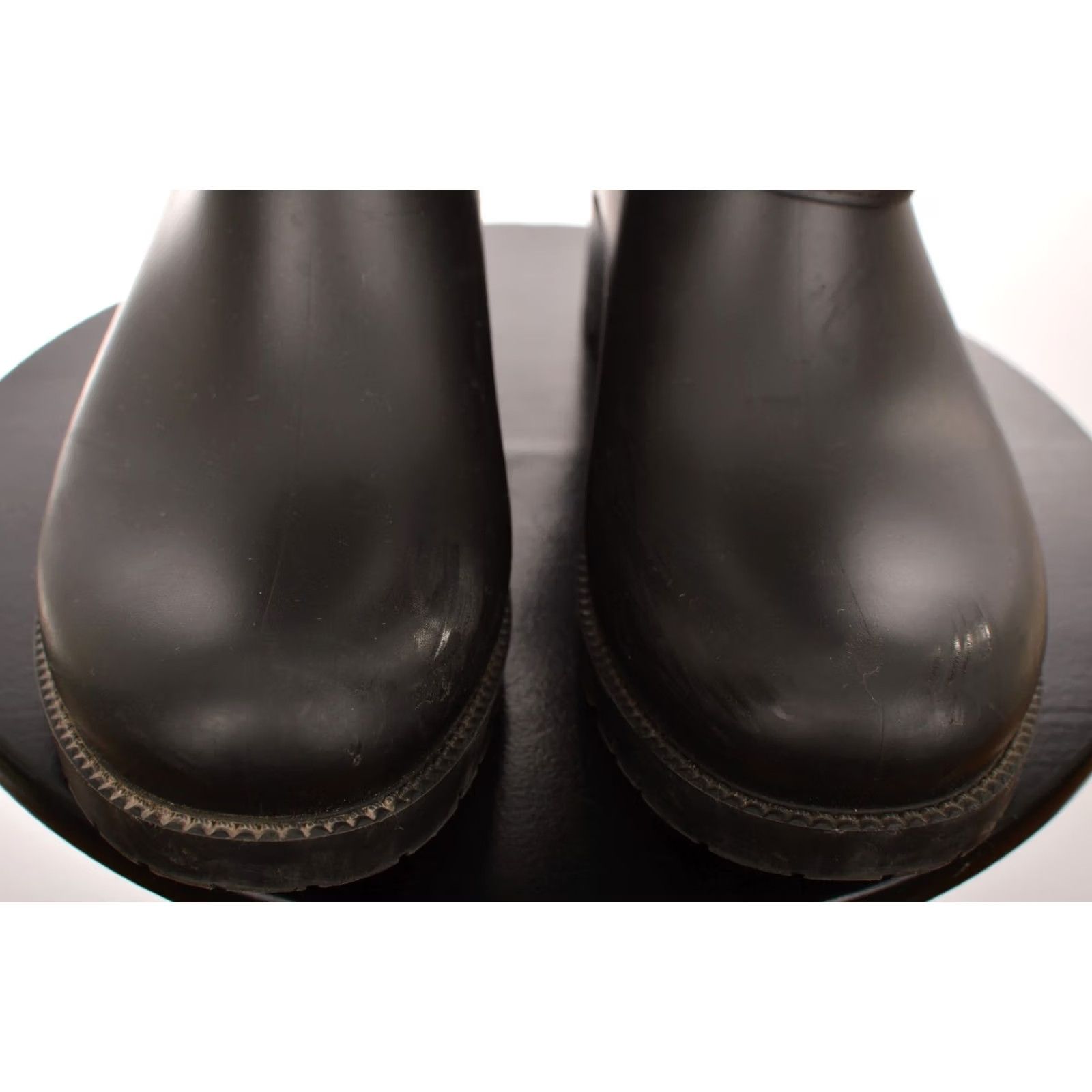 Philipp Plein Philipp Plein Black Rubber Skull Rainproof Ankle Boots Women 39 Boots Rubber Black Skull Rainproof Ankle Boots 39 Women Philippe Plein Size US 9 / IT 39 - 3 Thumbnail